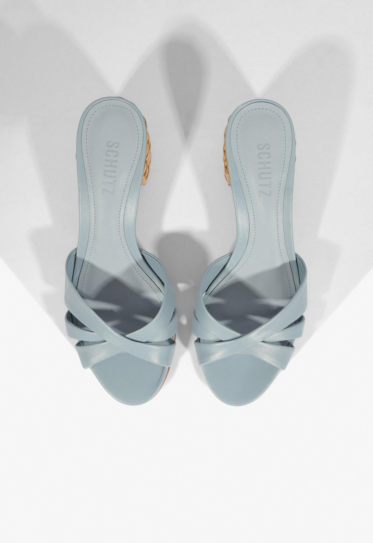 Keefa Straw Mule Sandal Product Image