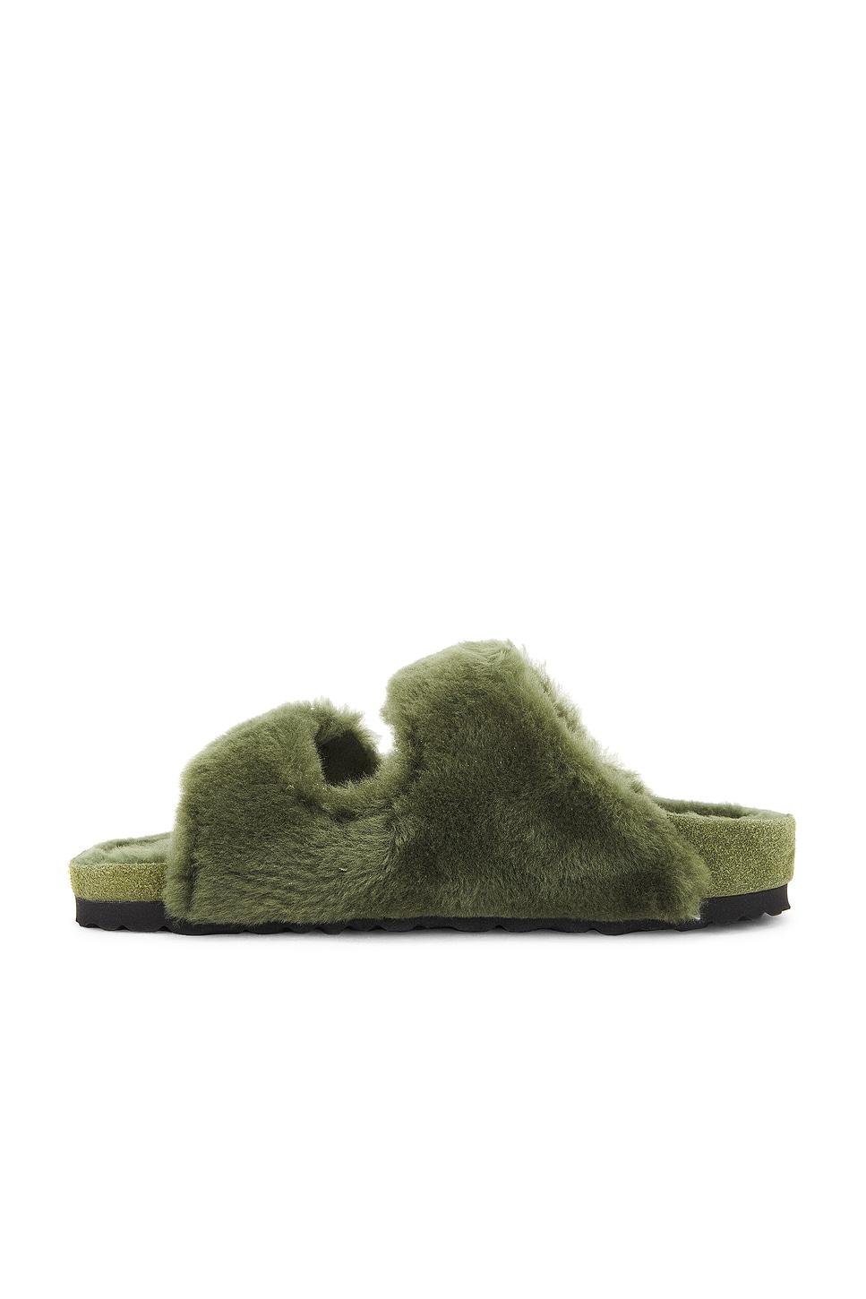 Arizona Shearling Big Buckle Sandal Product Image