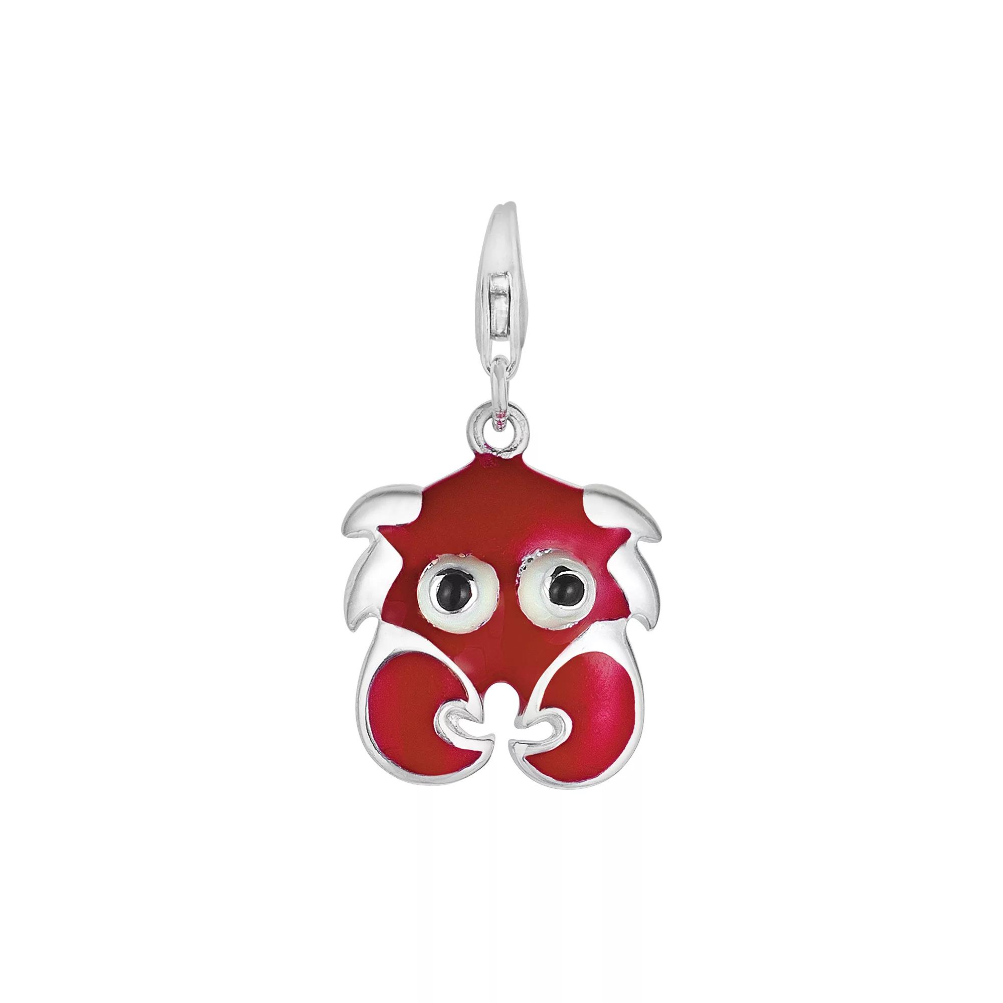 Sterling Silver Lobster Charm, Women's Product Image