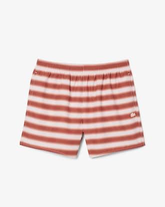 Striped Swim Trunks Product Image