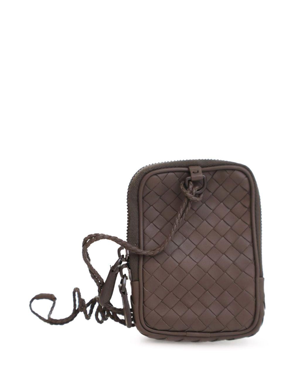 2012-2024 Nano Lambskin Intrecciato Zip Tech Case Lanyard crossbody bag Product Image