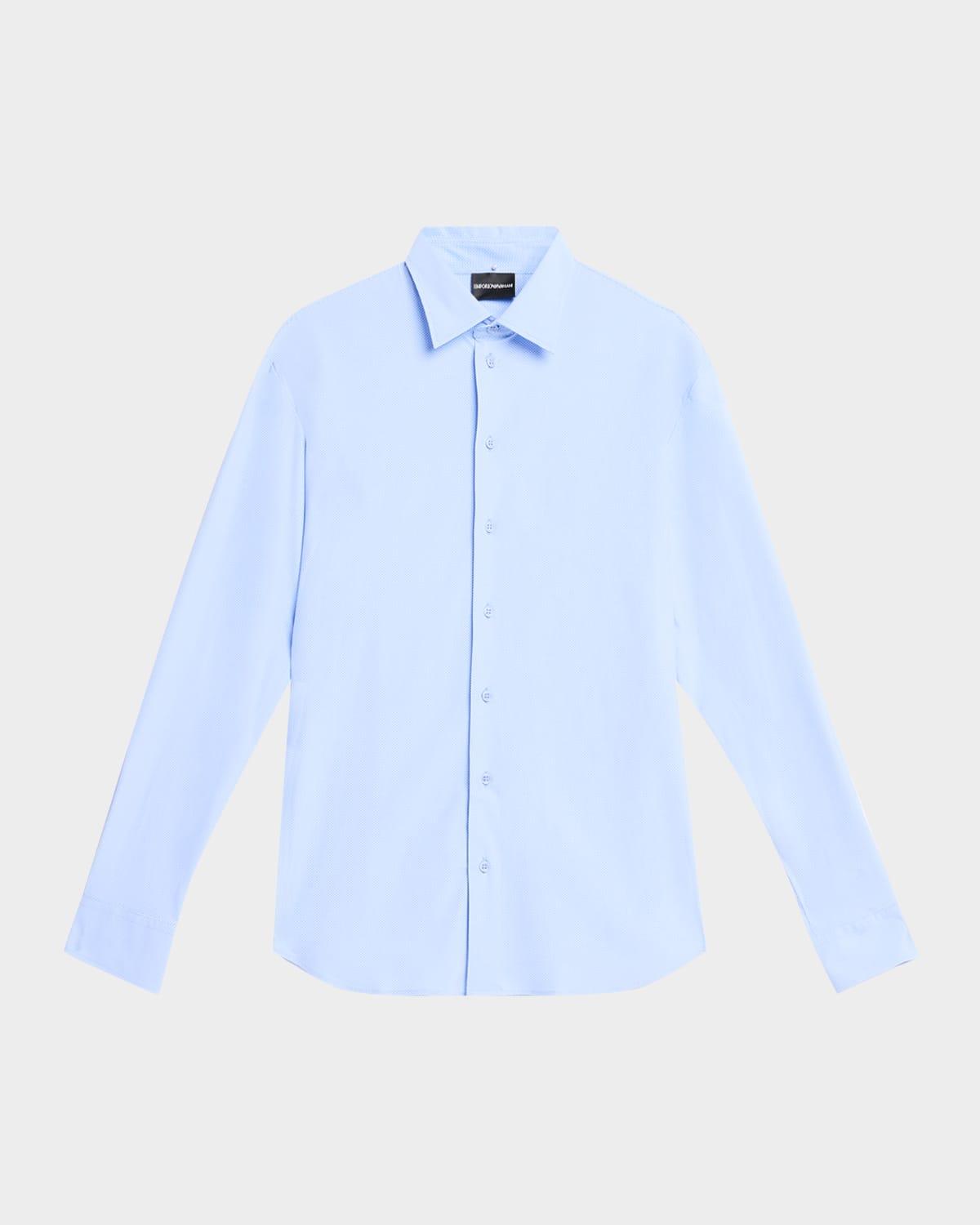 Men's Interlock Jersey Micro-Dot Sport Shirt Product Image
