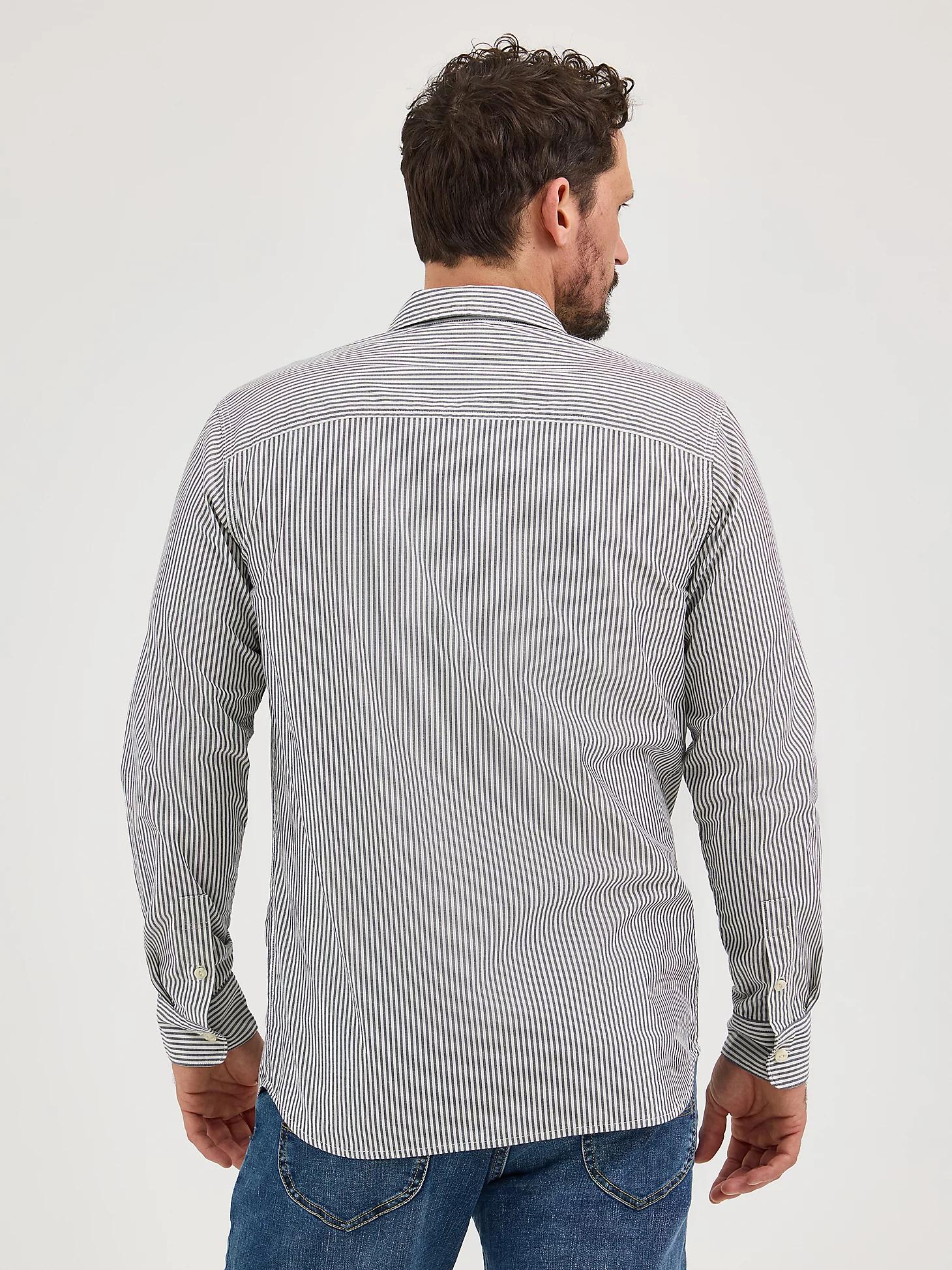 Men's Extreme Motion All Purpose Stripe Button Down Shirt | Men's Tops & Tees | Lee® Product Image