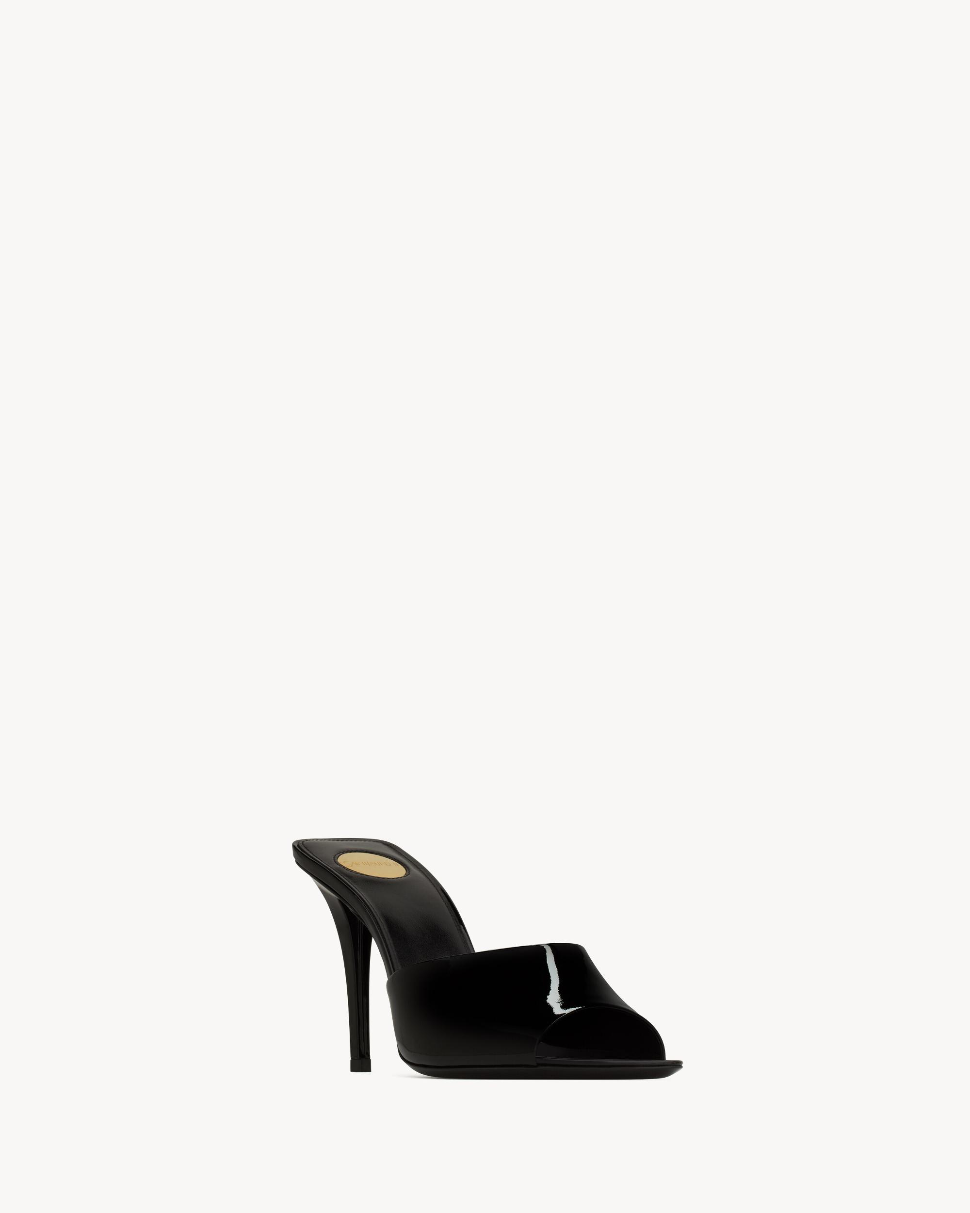 ROMY mules in patent leather Product Image