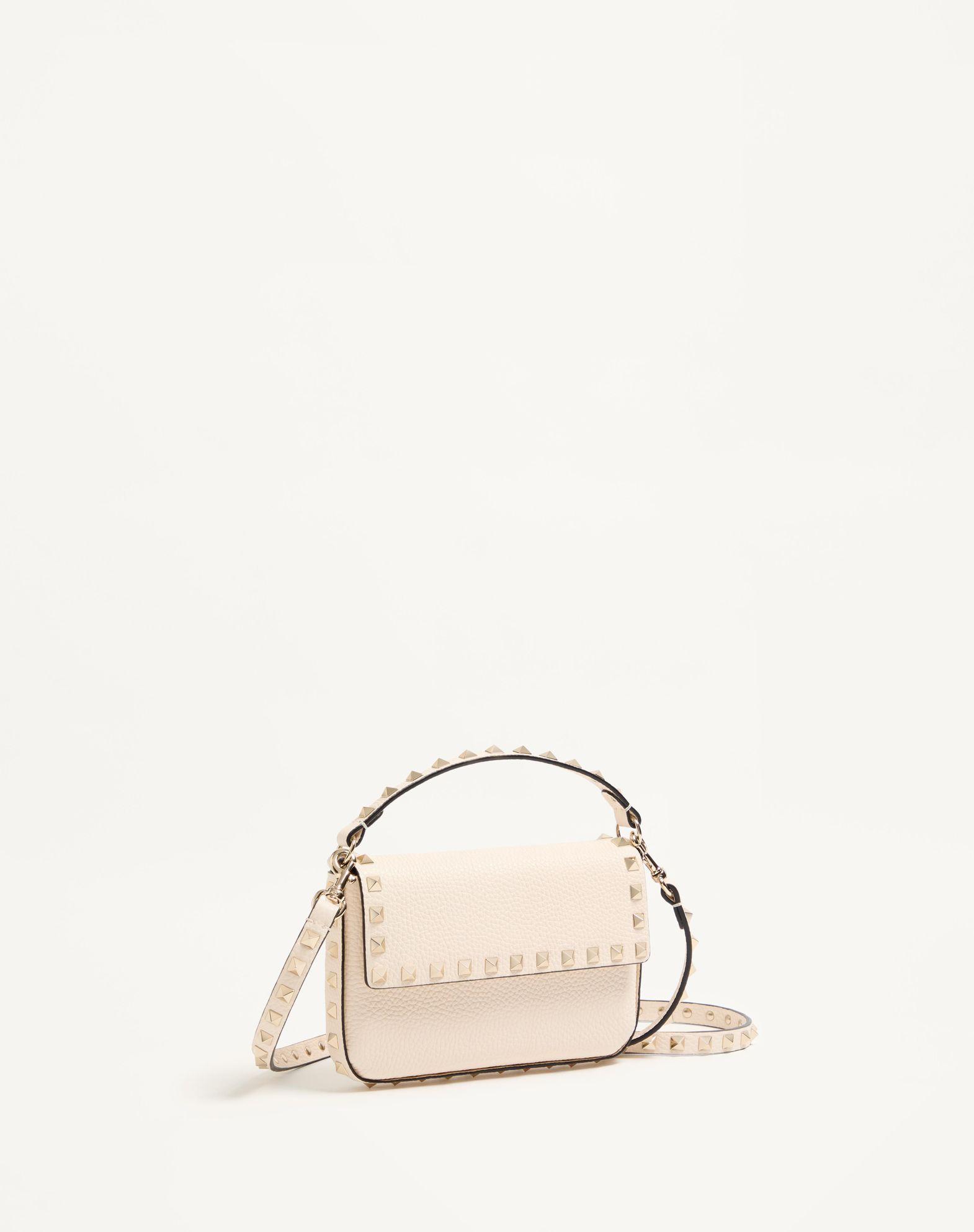Rockstud Grainy Calfskin Pouch Product Image