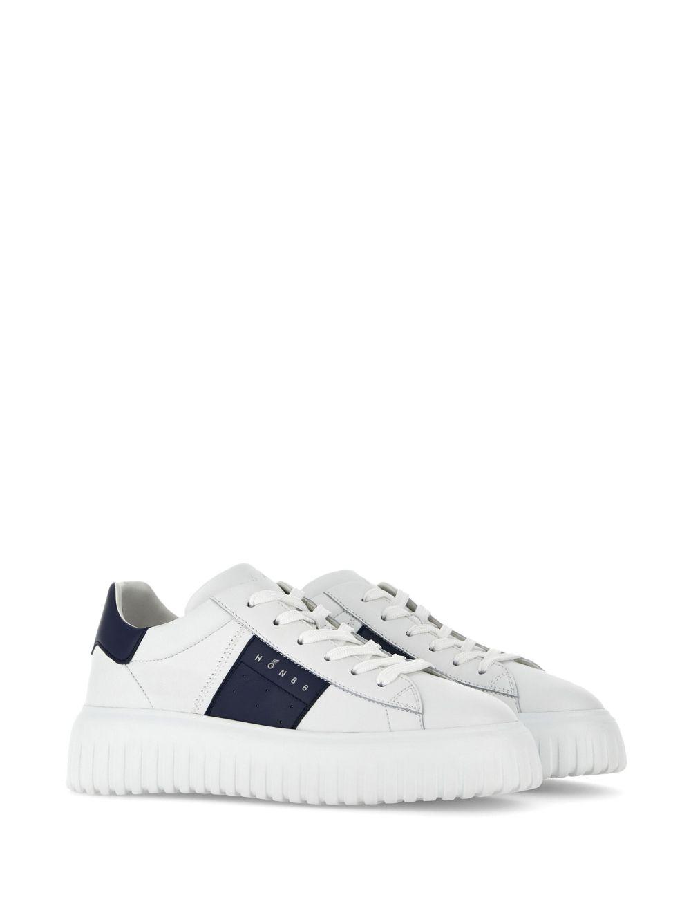 H-Stripes leather sneakers Product Image