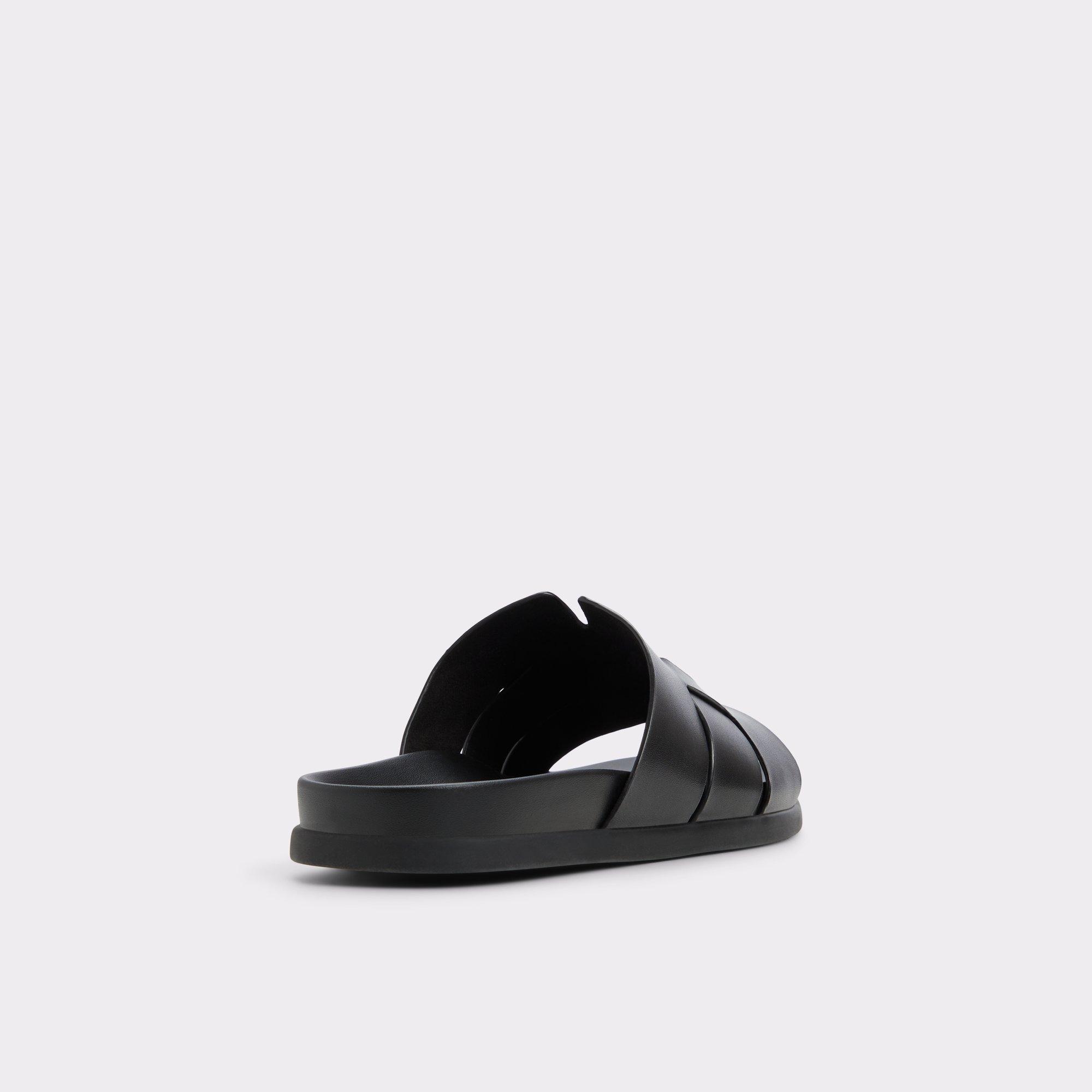 Olino Open Black Men's Slides | ALDO US Product Image