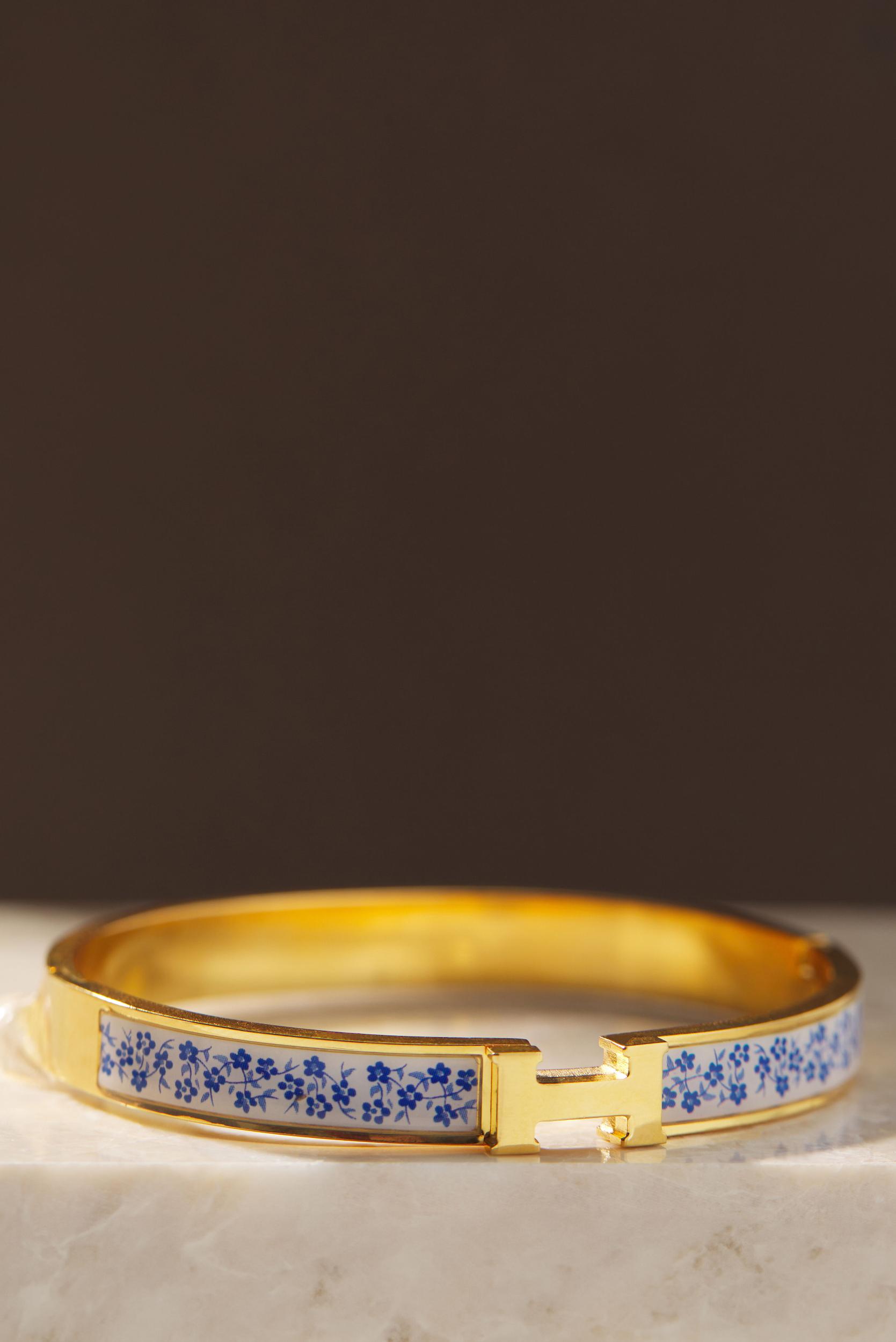 H Bangle Bracelet Product Image