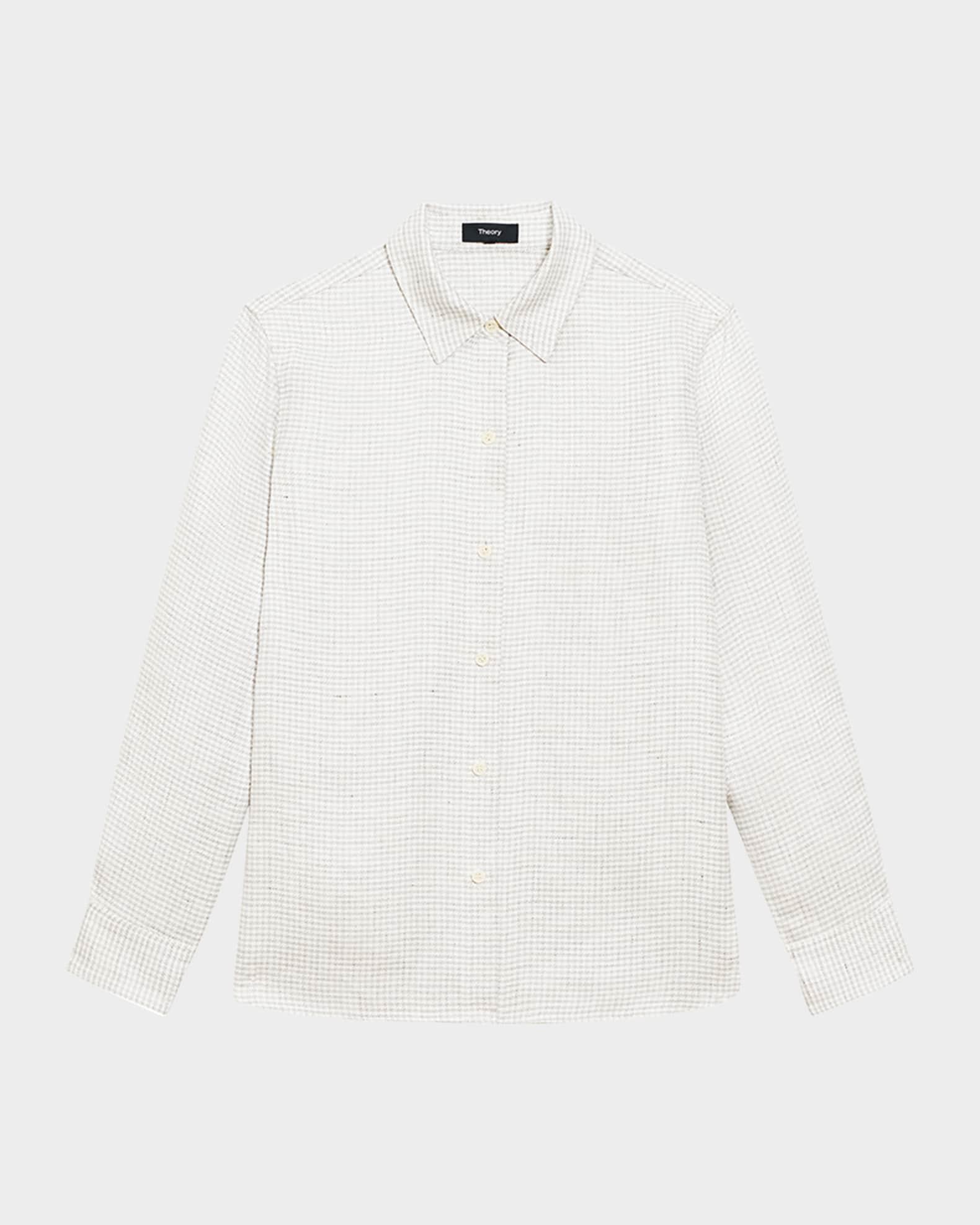 Long-Sleeve Straight Shirt Product Image