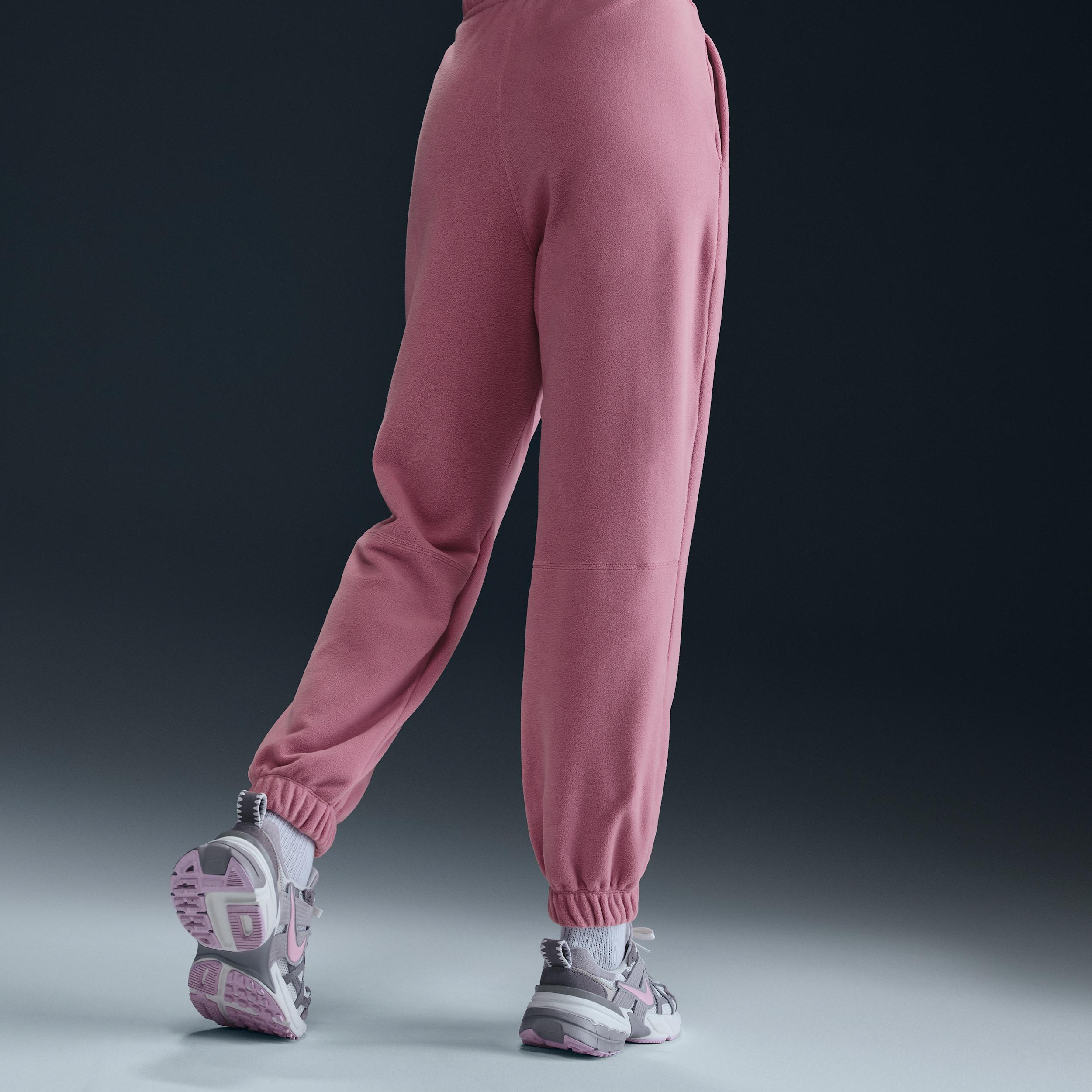 Nike Womens Therma-FIT One Loose Fleece Pants | FB5578-104 Product Image