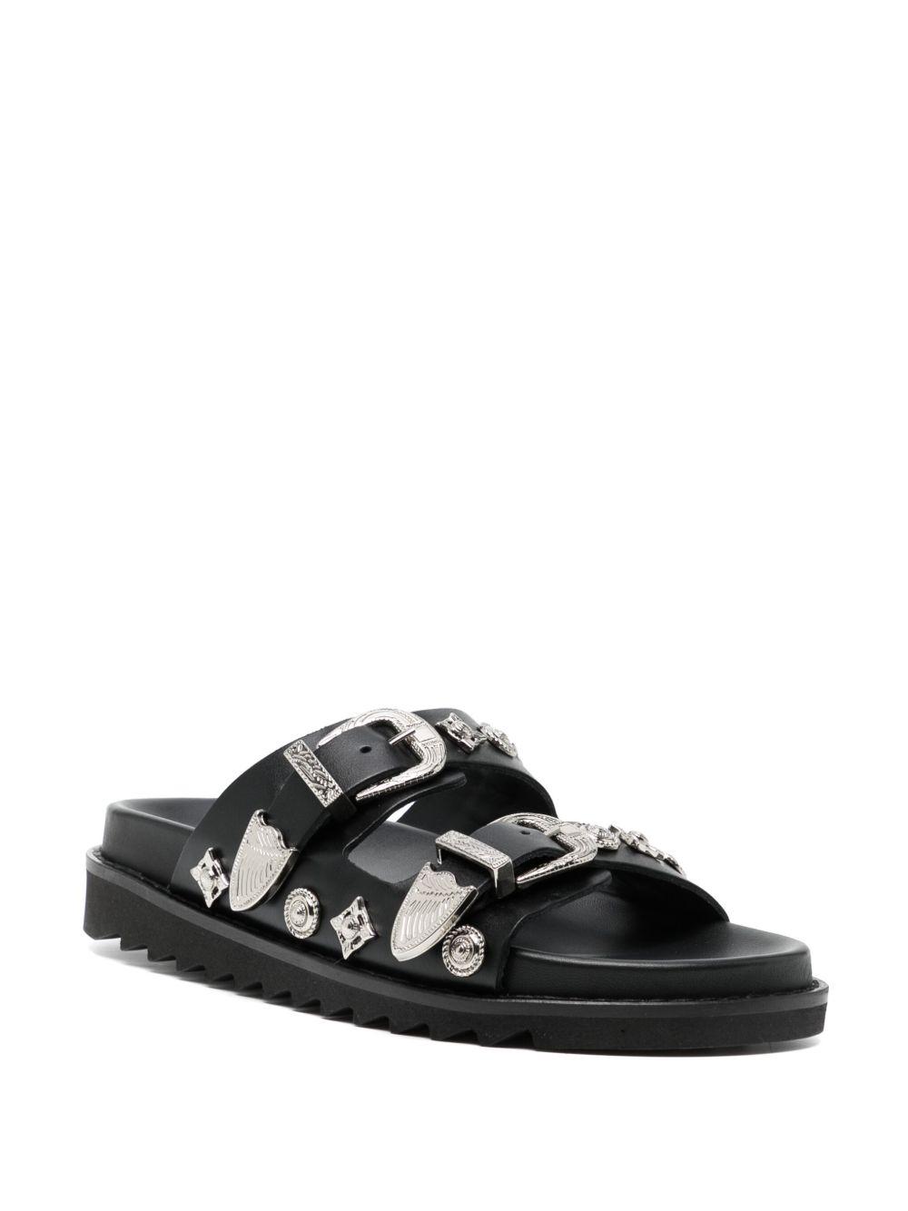 stud-embellished leather sandals Product Image