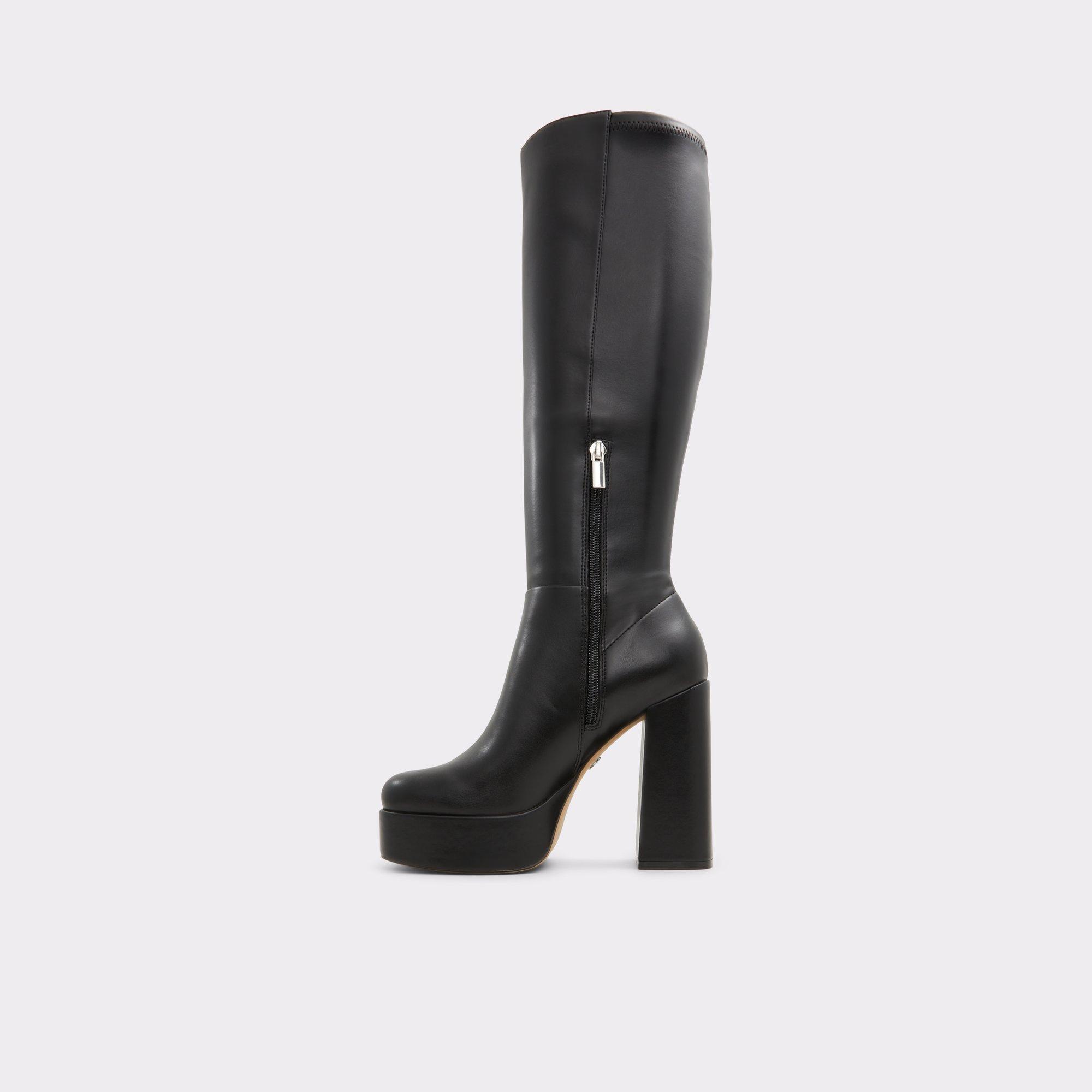 Albie Black Women's Tall Boots | ALDO US Product Image