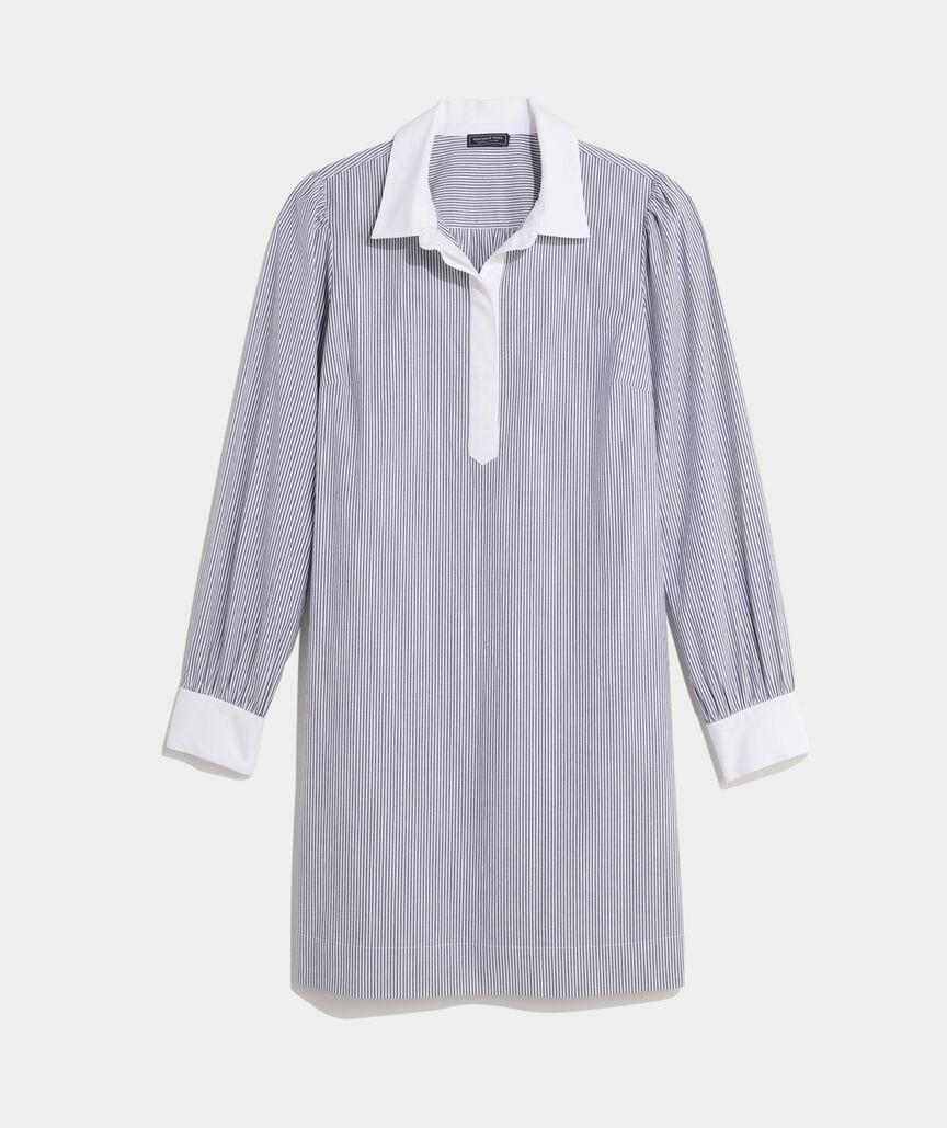 Poplin Popover Dress Product Image
