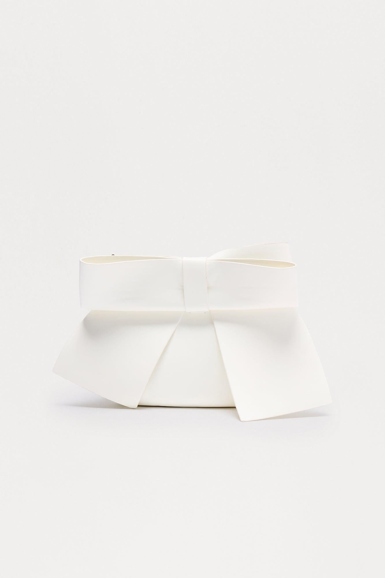 Thinking It Through Shoulder Bag - White Product Image