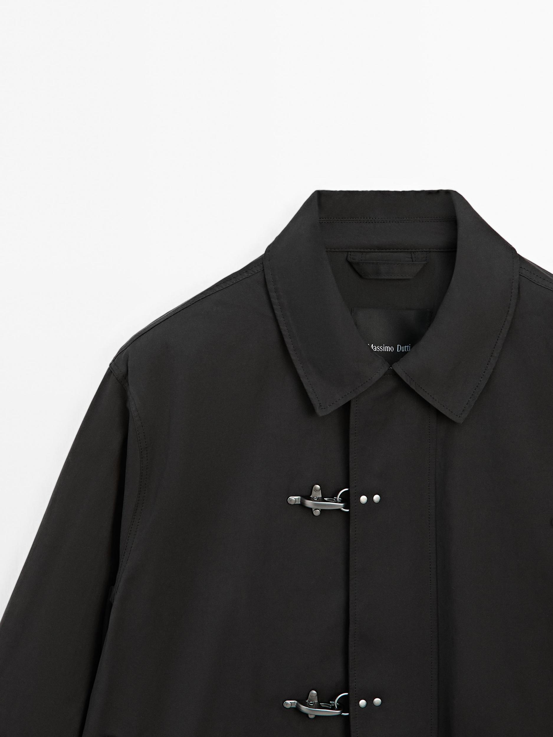 Water-repellent toggle jacket Product Image