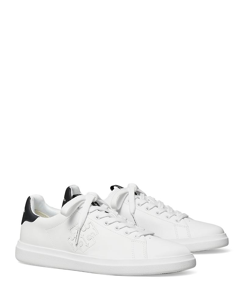 Tory Burch Womens Double T Howell Court Sneakers Product Image