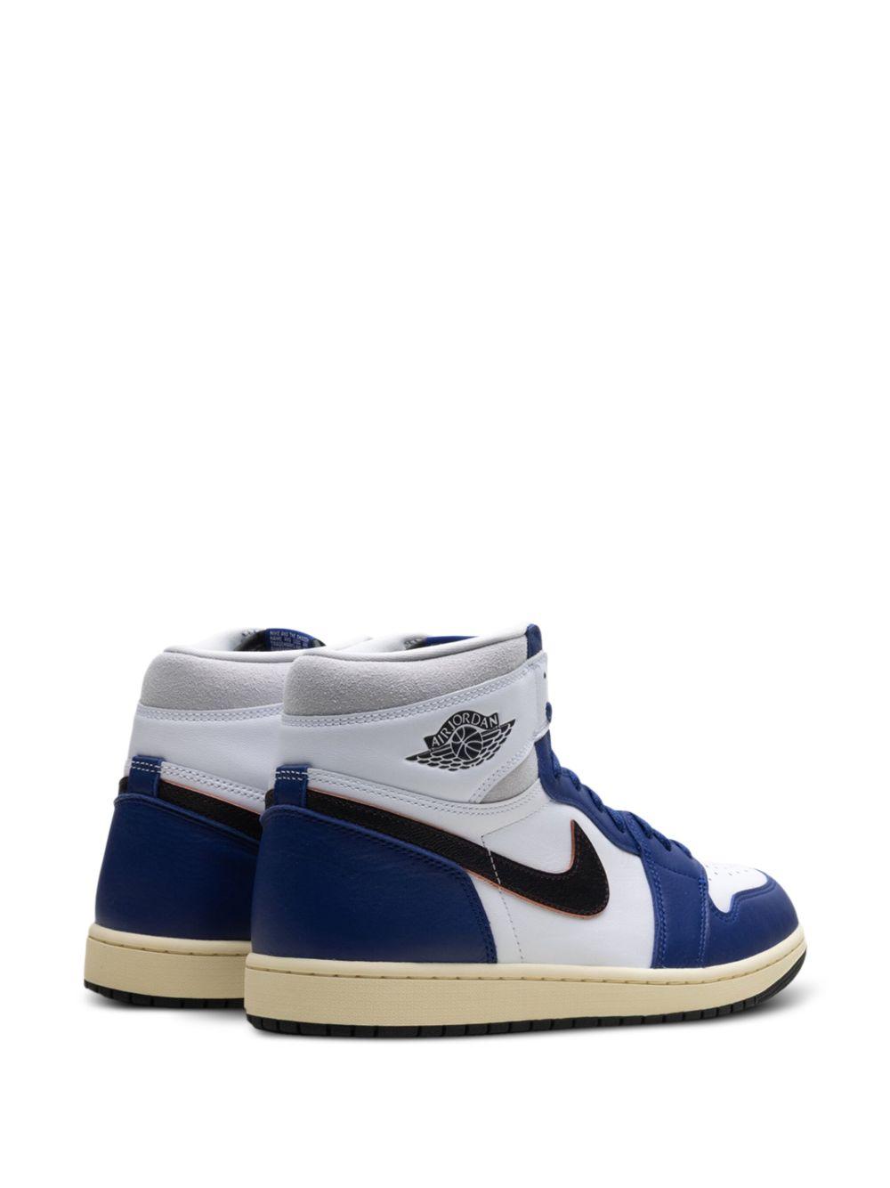 Air Jordan 1 Retro High OG &apos;Rare Air - Deep Royal Blue" sneakers Product Image