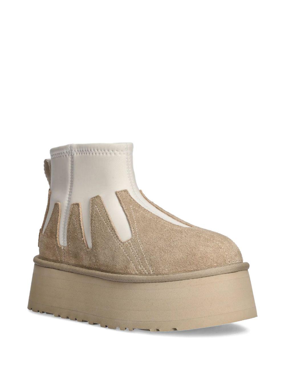 Classic Mini Dipper platform ankle boots Product Image