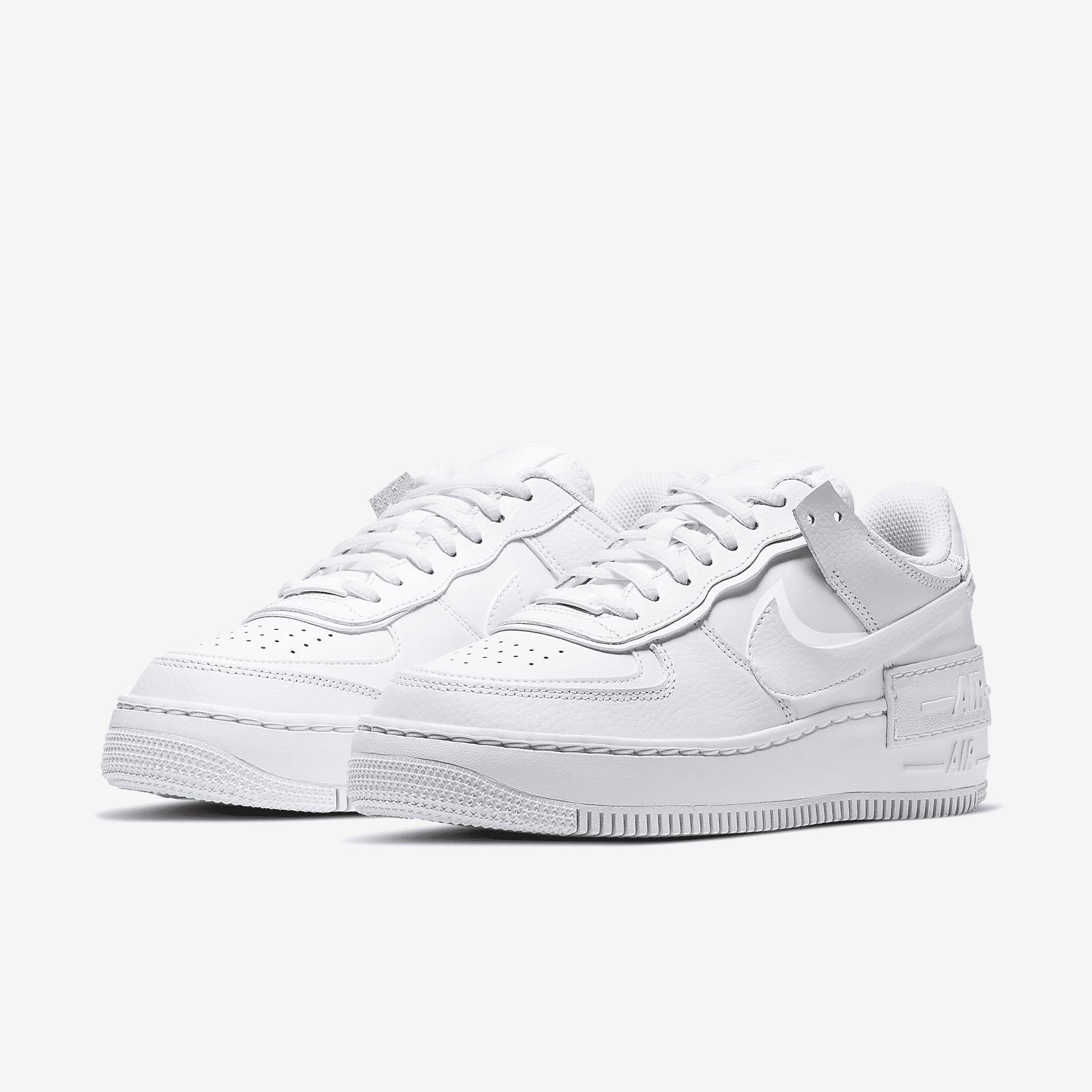 Nike Womens Air Force 1 Shadow Shoes | CI0919-100 Product Image