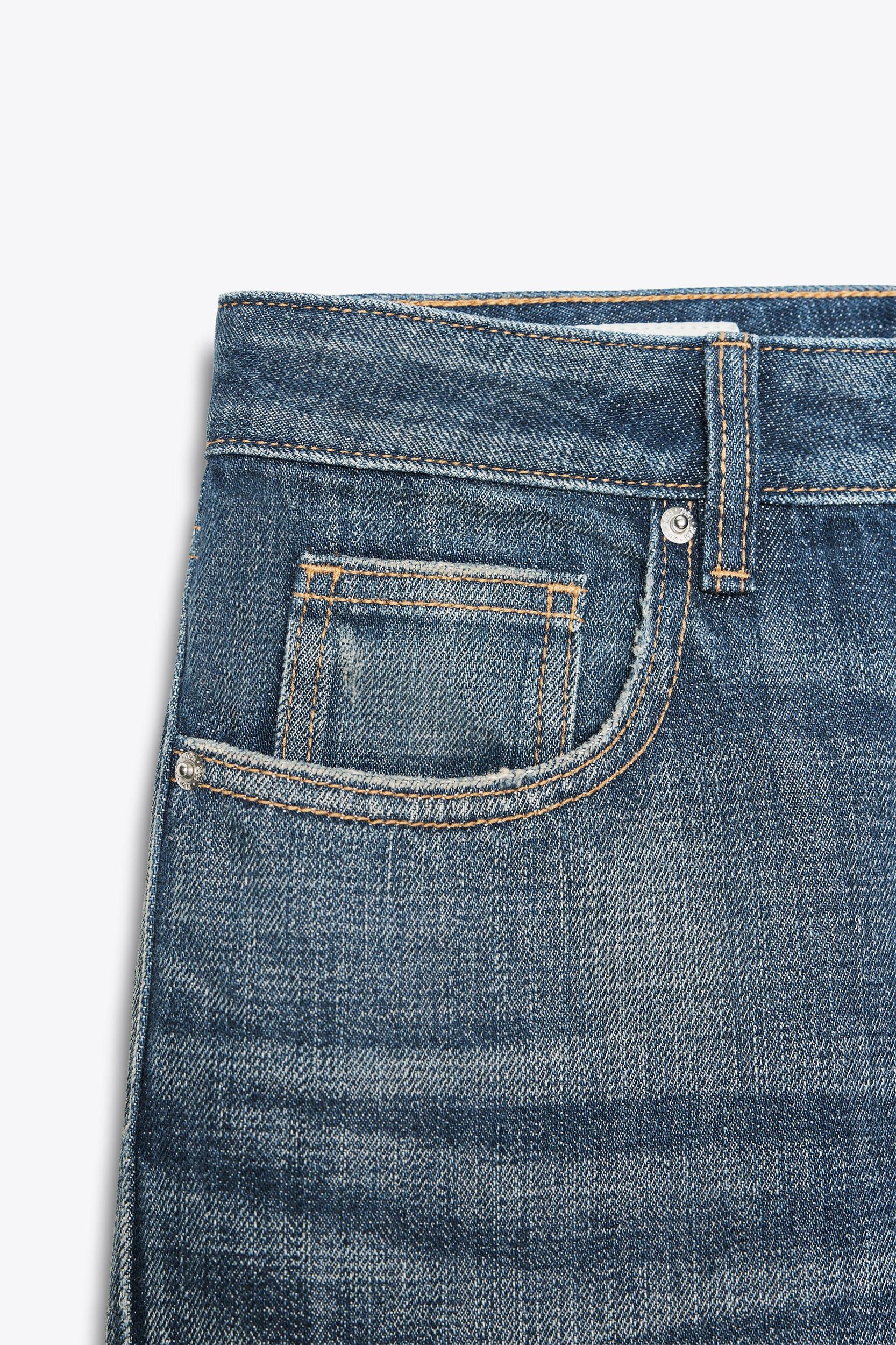 TRF LOW-RISE CROPPED STRAIGHT LEG JEANS Product Image