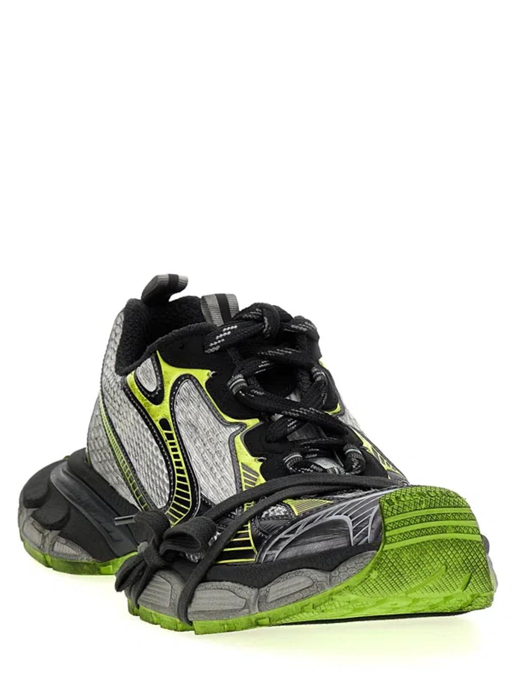 BALENCIAGA Multicolor Mesh And Rubber 3xl Sneakers Product Image