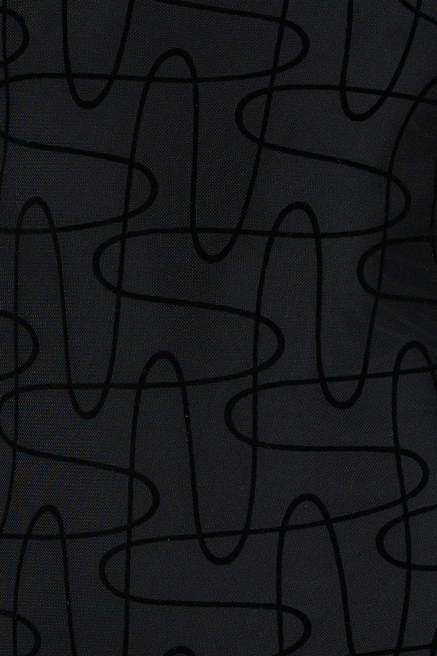 Clubbing Vibe Mesh Mini Dress Black Product Image