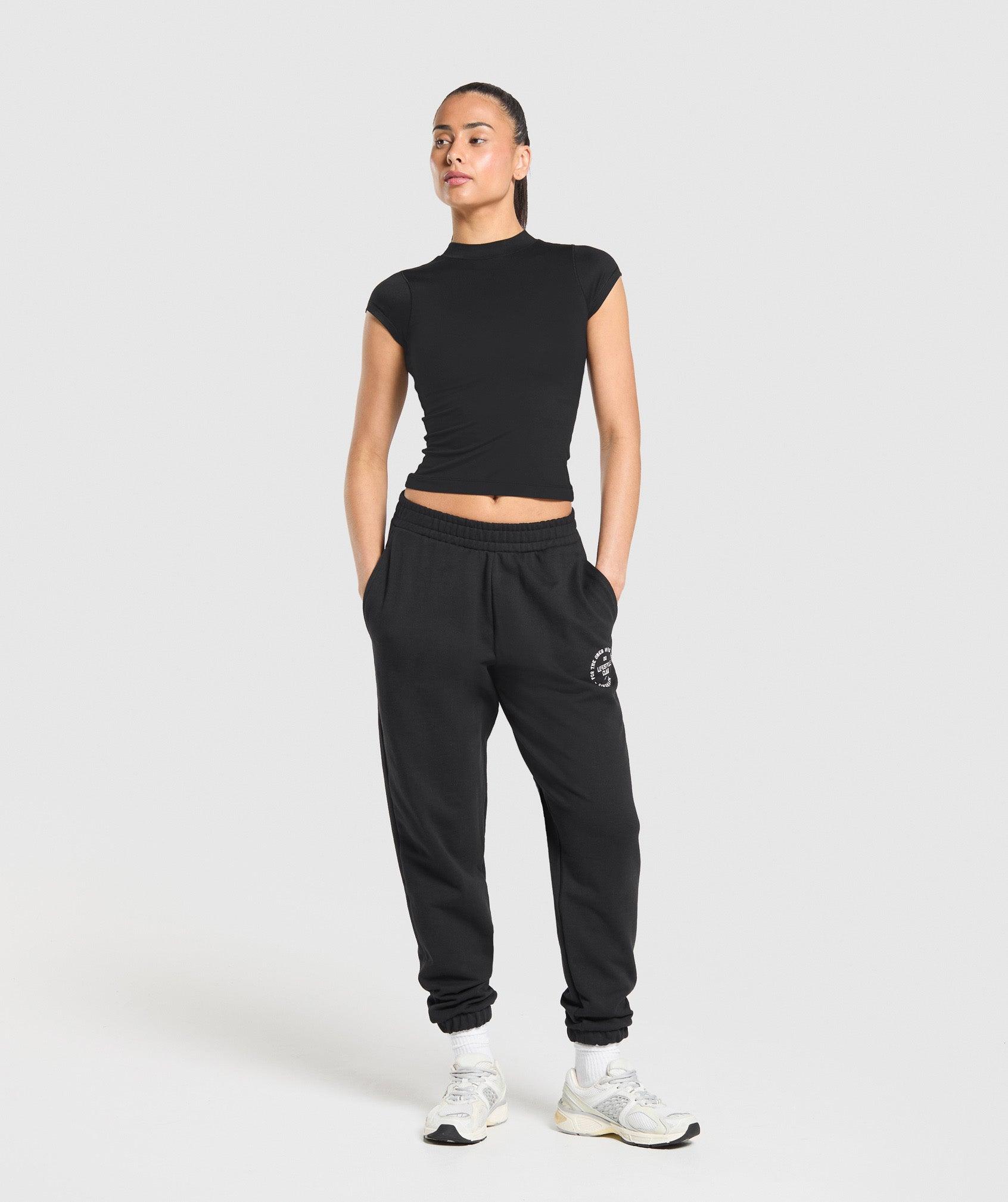 Gymshark Supersoft T-Shirt - Black Female Product Image