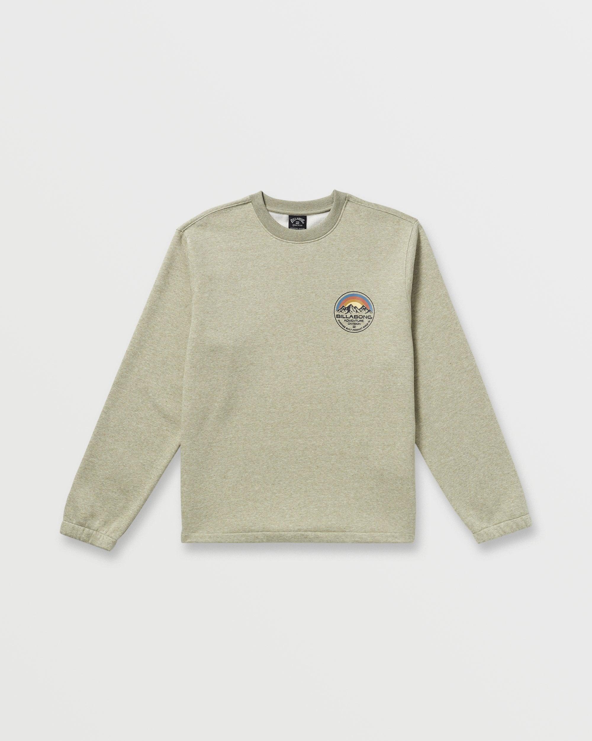 Compass Crew Sweatshirt - Sage Heather Male Product Image