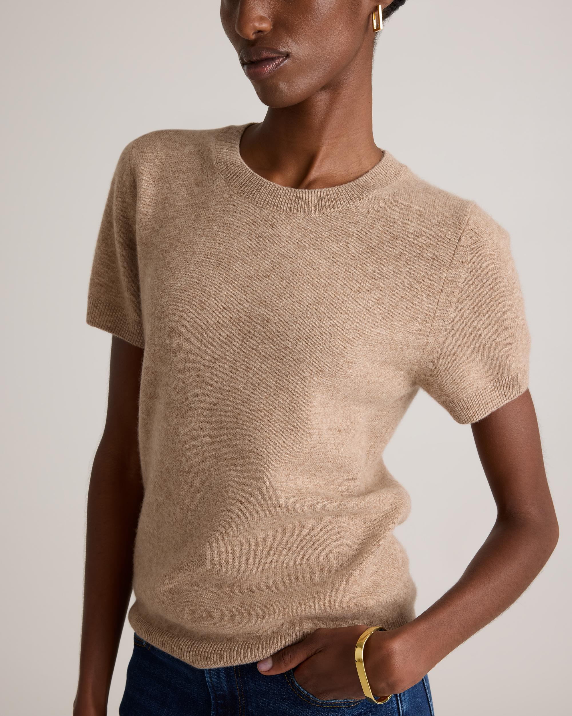 Quince | Women's Mongolian Cashmere T-Shirt Product Image