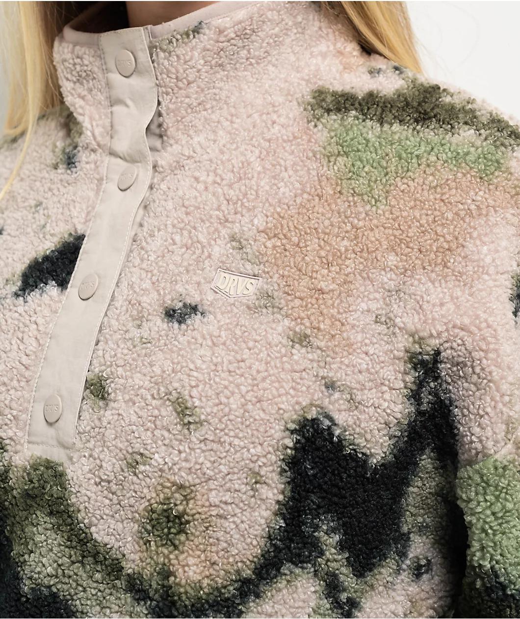 Dravus Glacier Landscape Sherpa Jacket Product Image