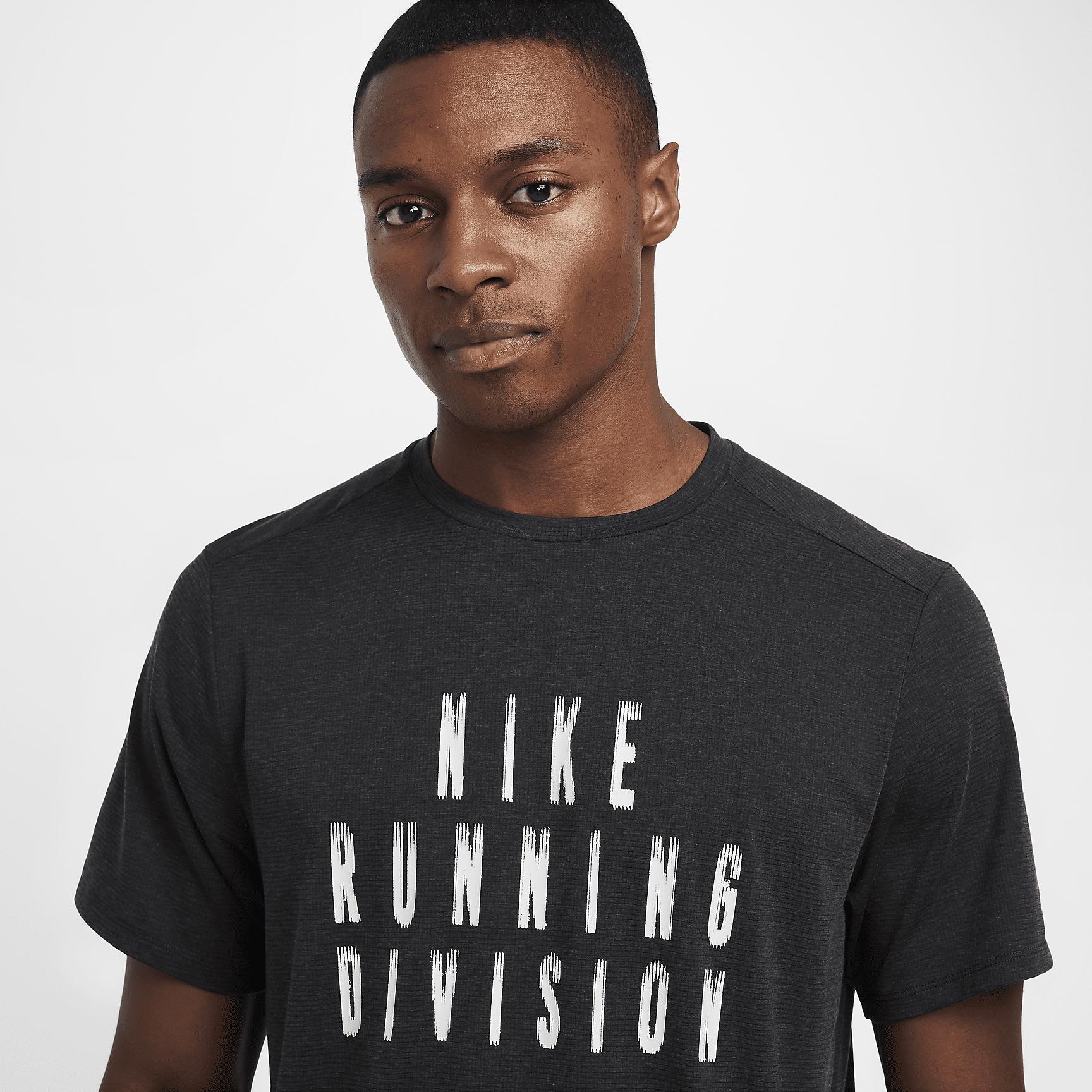 Nike Mens Rise 365 Running Division Dri-FIT Short-Sleeve Running Top | FZ1129-010 Product Image