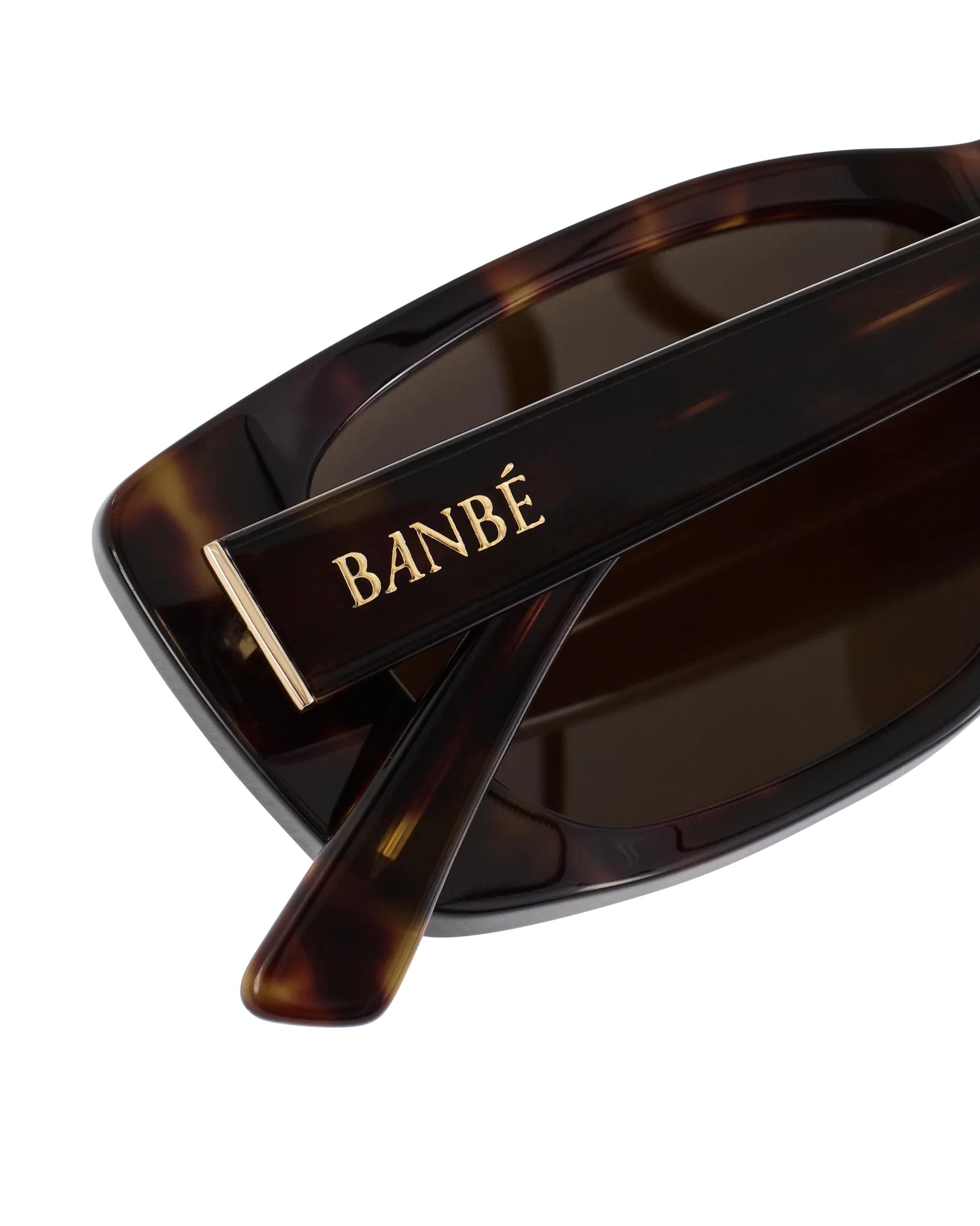 Banbe | The Hepurn Sunglasses | Havana Tort Choc Product Image