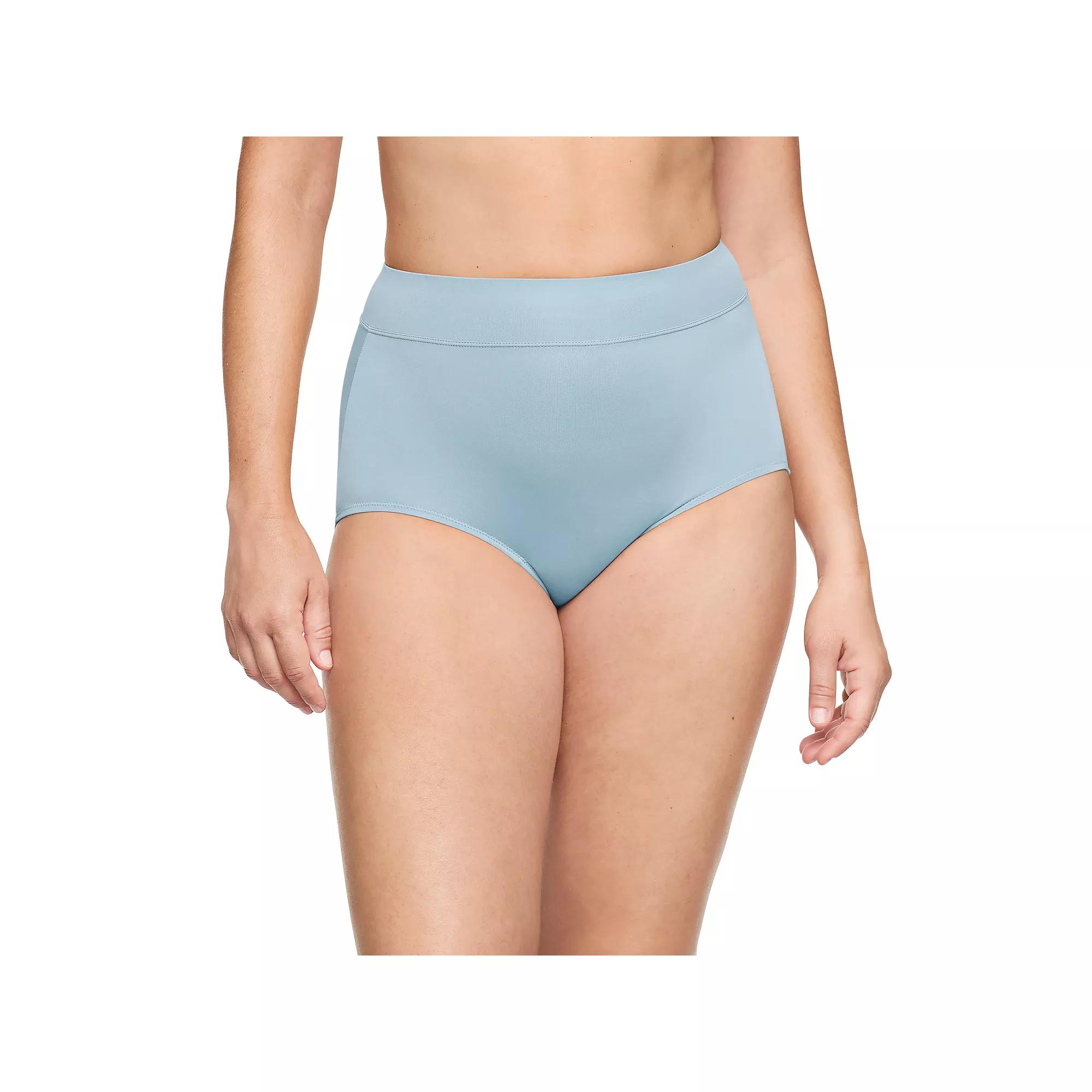 Warners No Pinching No Problems® Tailored Brief 5738, Women's, Size: 9, Baby Blue Product Image