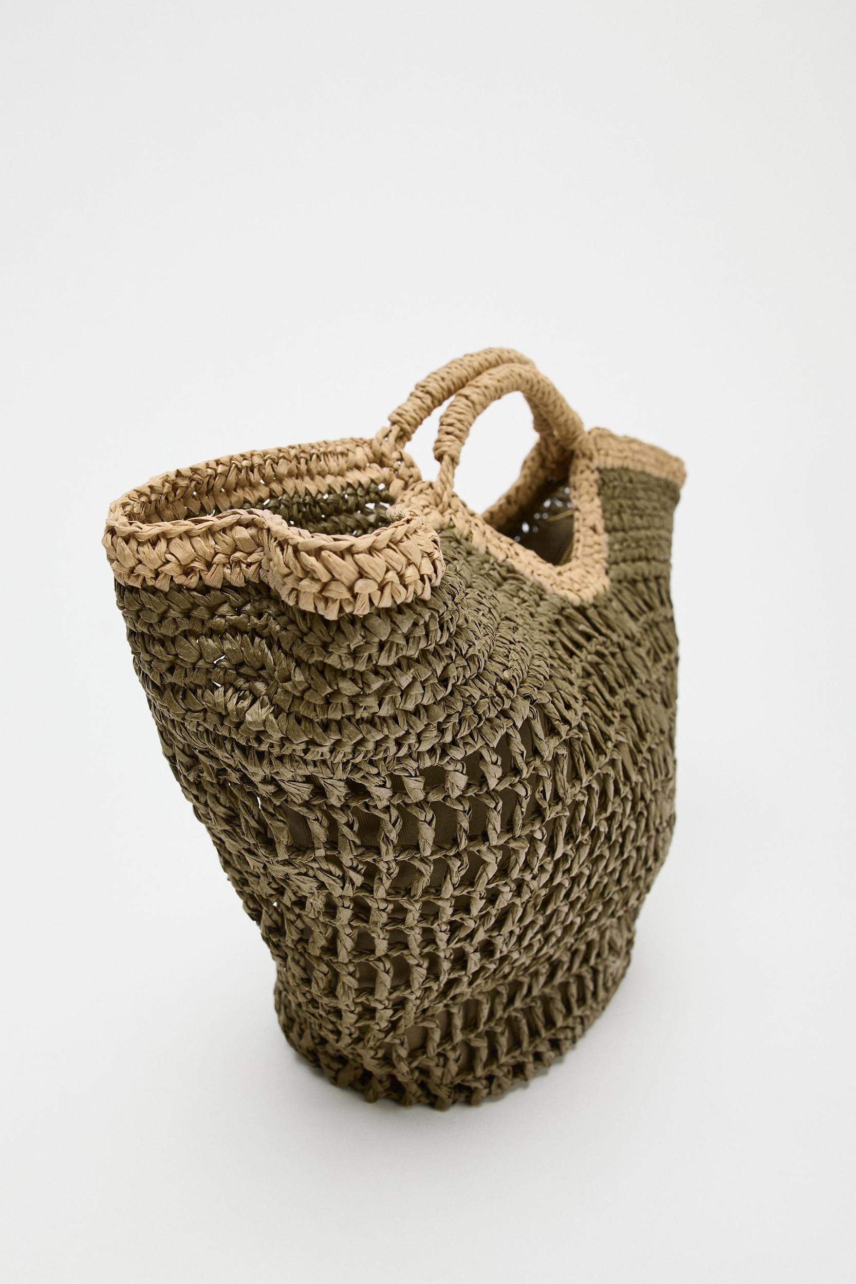 WOVEN BASKET BAG Product Image