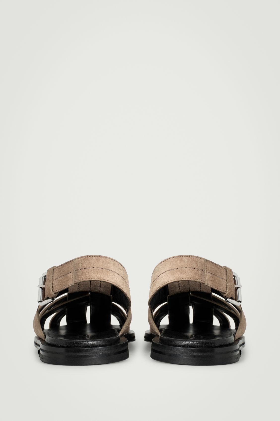 SUEDE FISHERMAN SANDALS Product Image