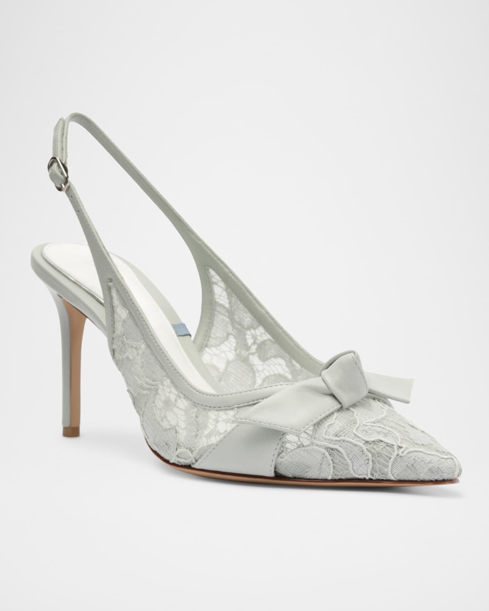 Classic Clarita Lace Slingback Pumps Product Image