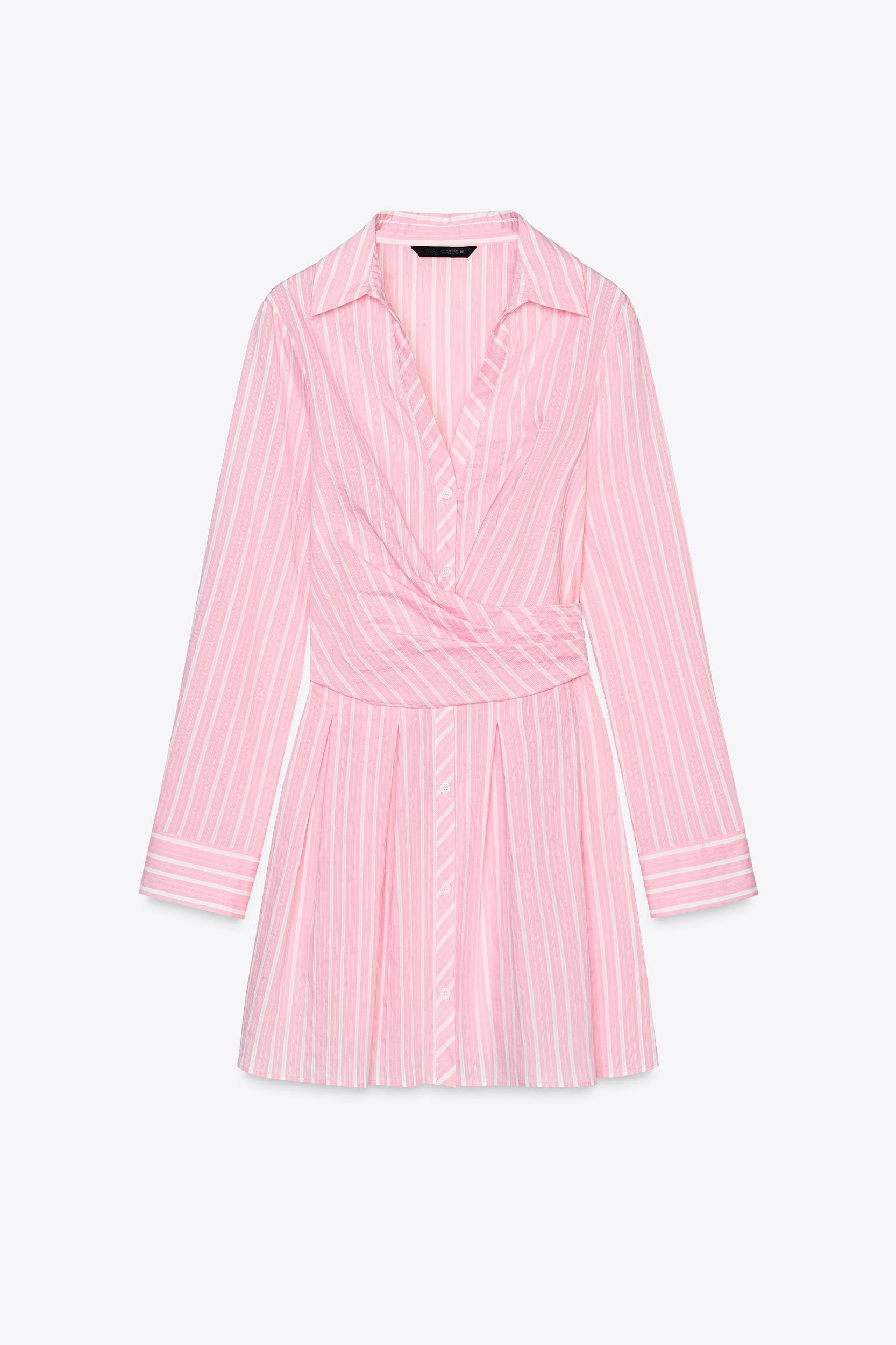 STRIPED MINI DRESS Product Image