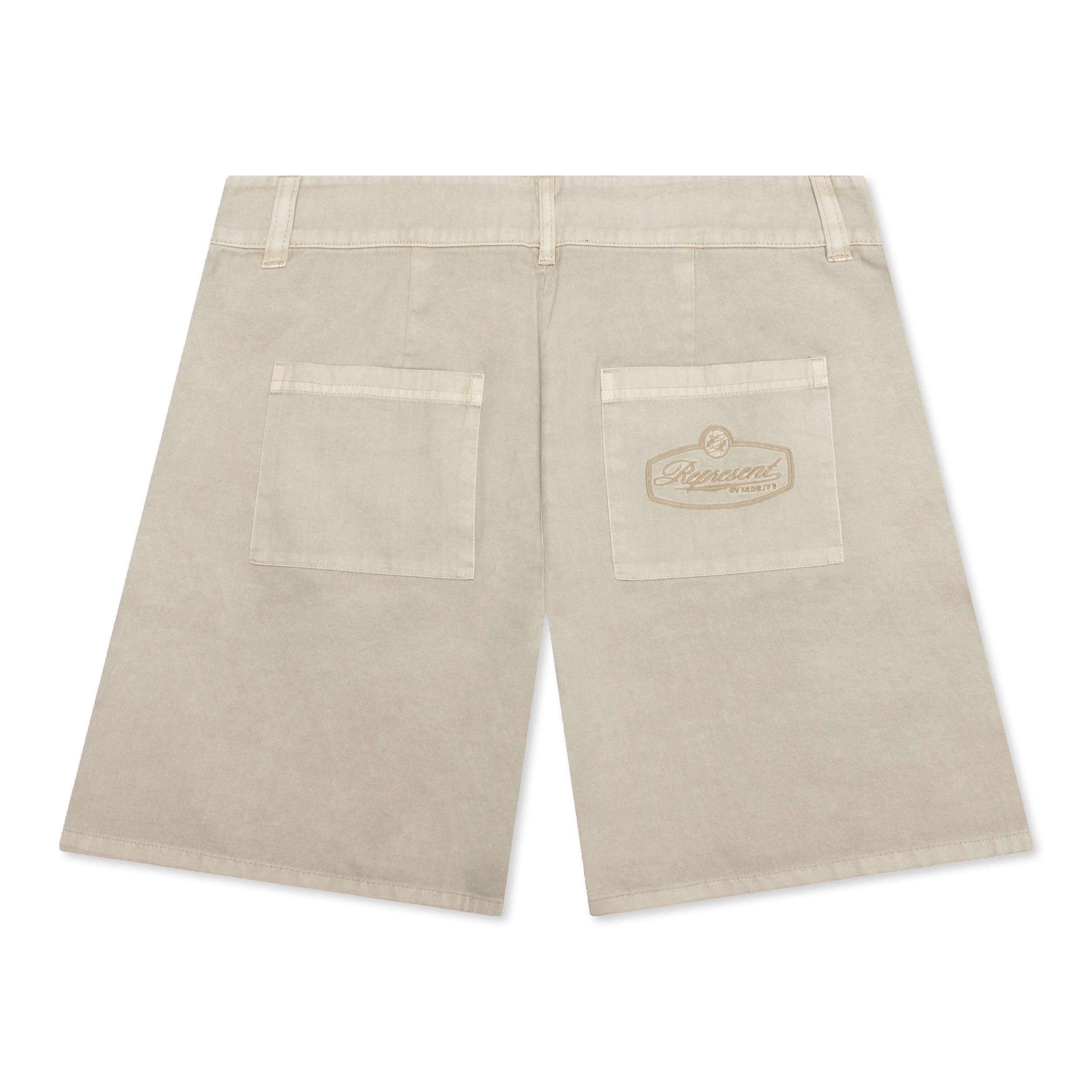Cotton Tailored Short - Beige Male Product Image