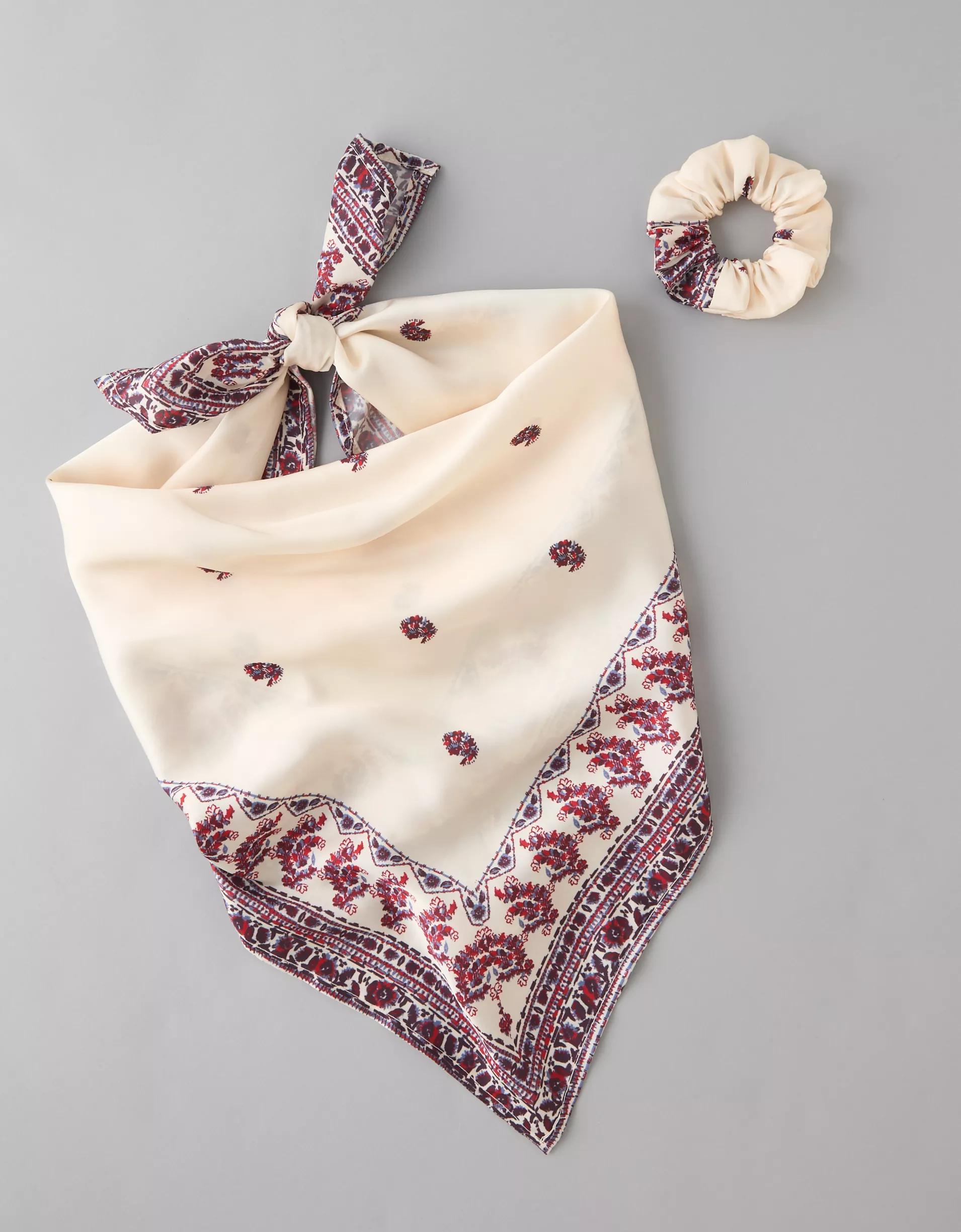 AE Scrunchie & Bandana Set Product Image