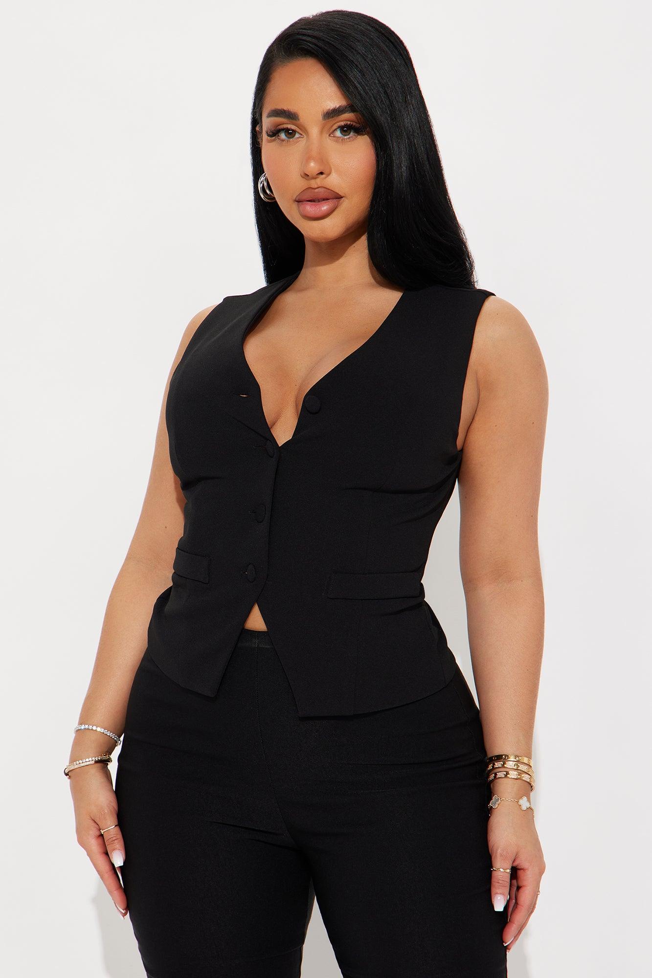 Core Competency 2 Piece Blazer - Black Product Image