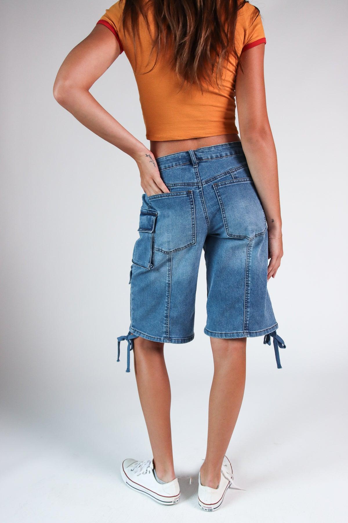Long Skater Jorts Product Image