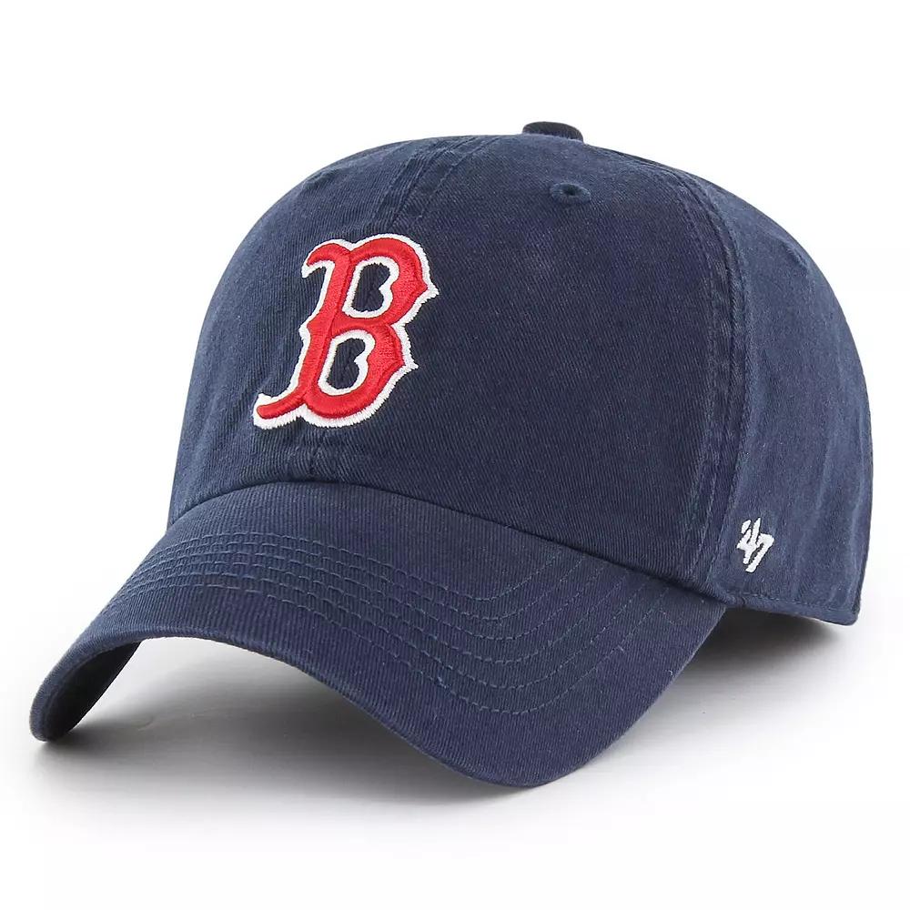 Men's '47 Navy Boston Red Sox Franchise Logo Fitted Hat,  Product Image
