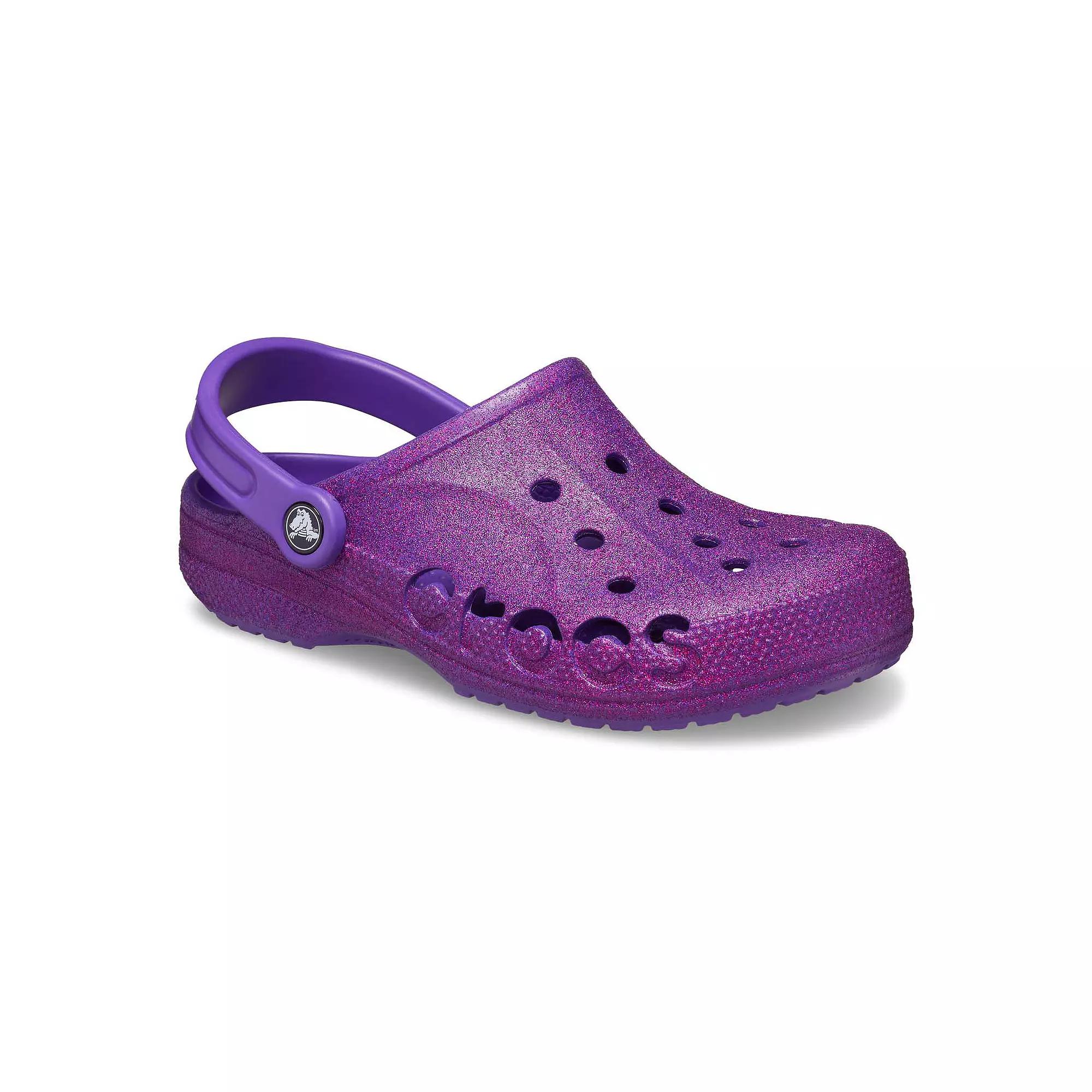 Crocs Baya Womens Glitter Clogs Product Image