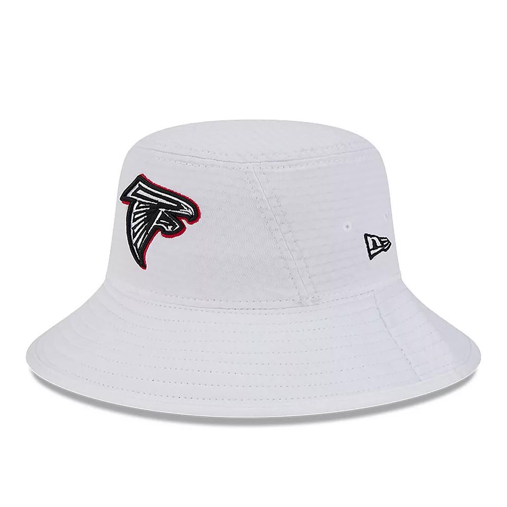 Men's New Era White Atlanta Falcons 2024 NFL Training Camp Stretch Bucket Hat Product Image