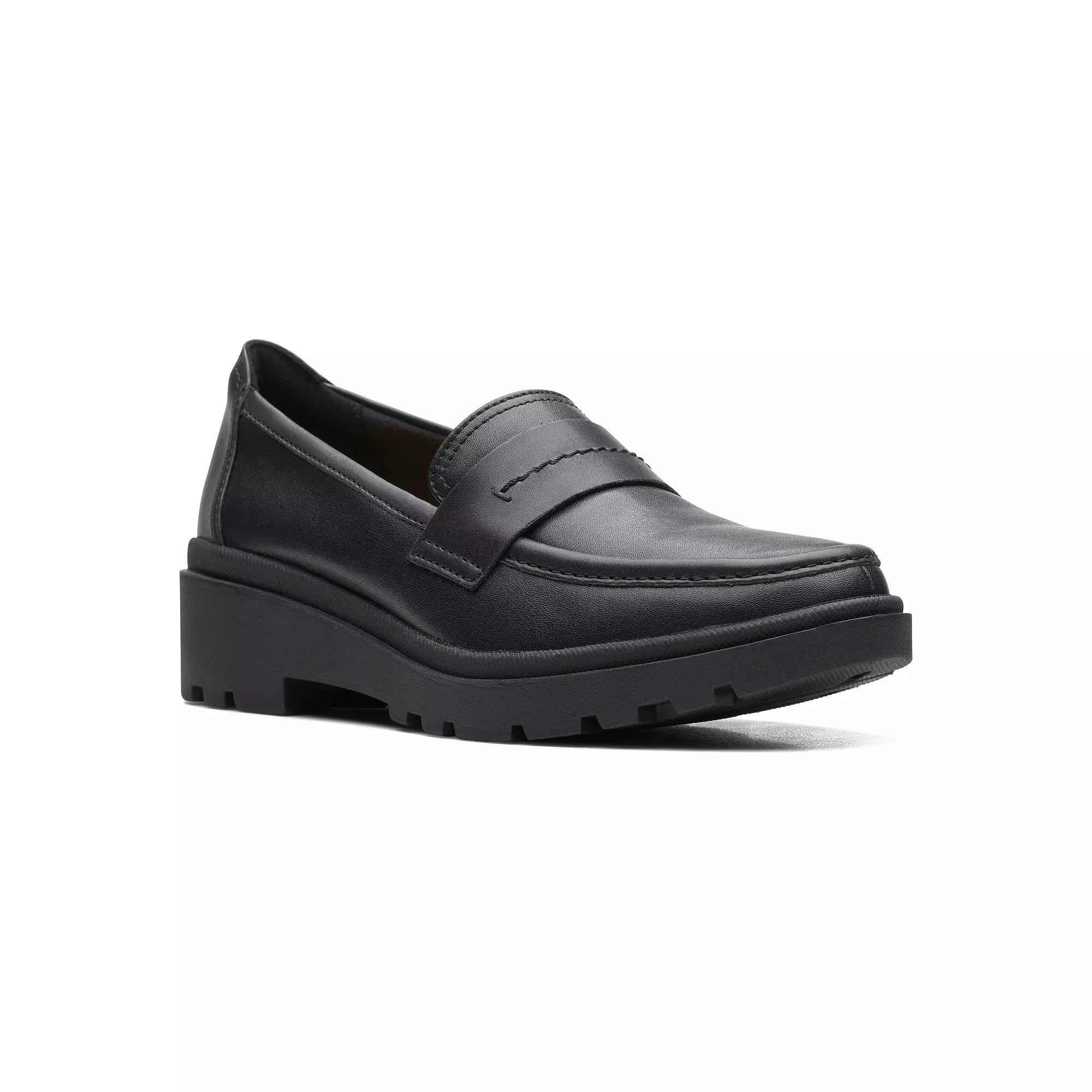 Clarks® Calla Ease Women's Leather Loafers,  Product Image