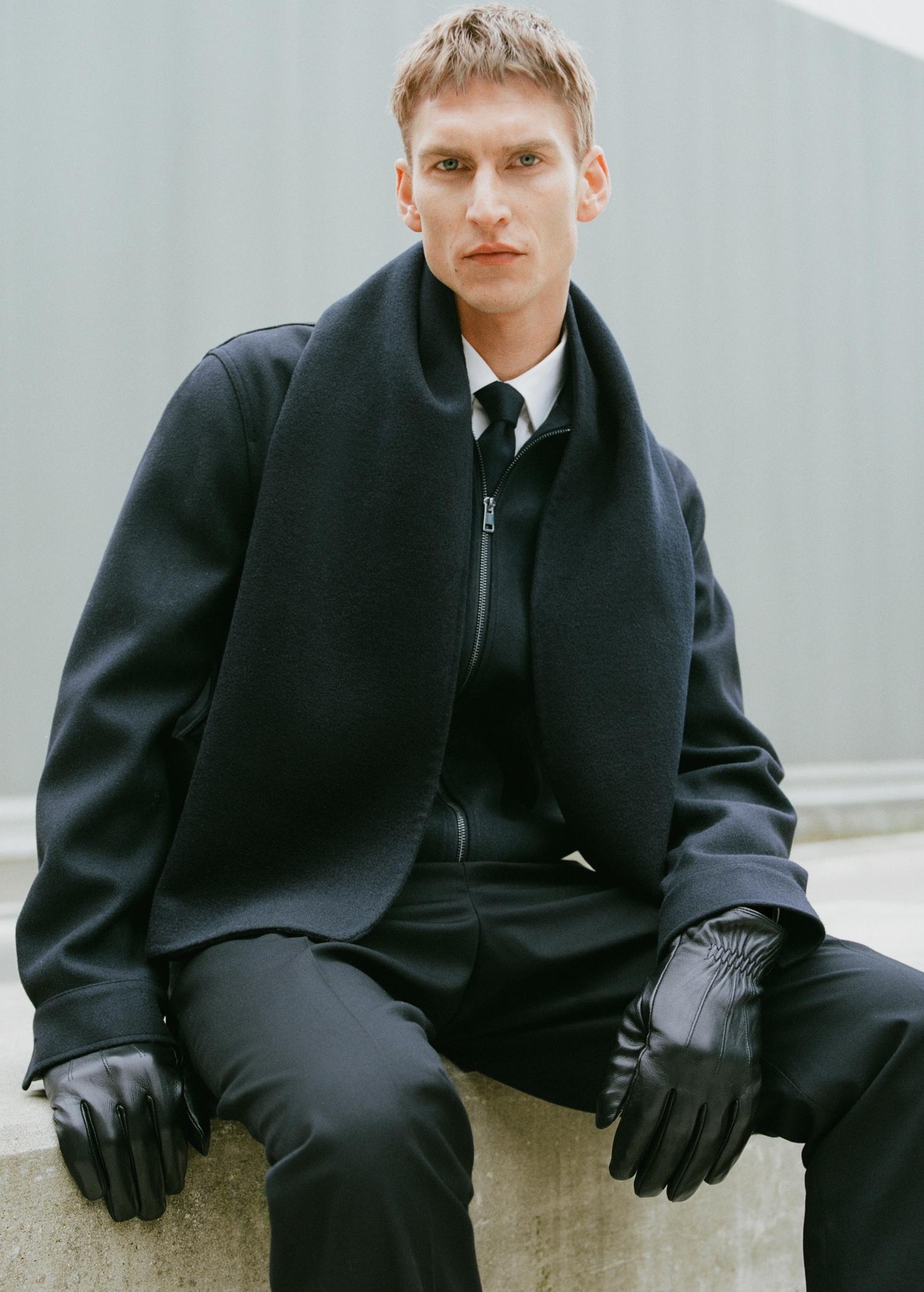 Regular-fit flannel jacket - Men | MANGO USA Product Image