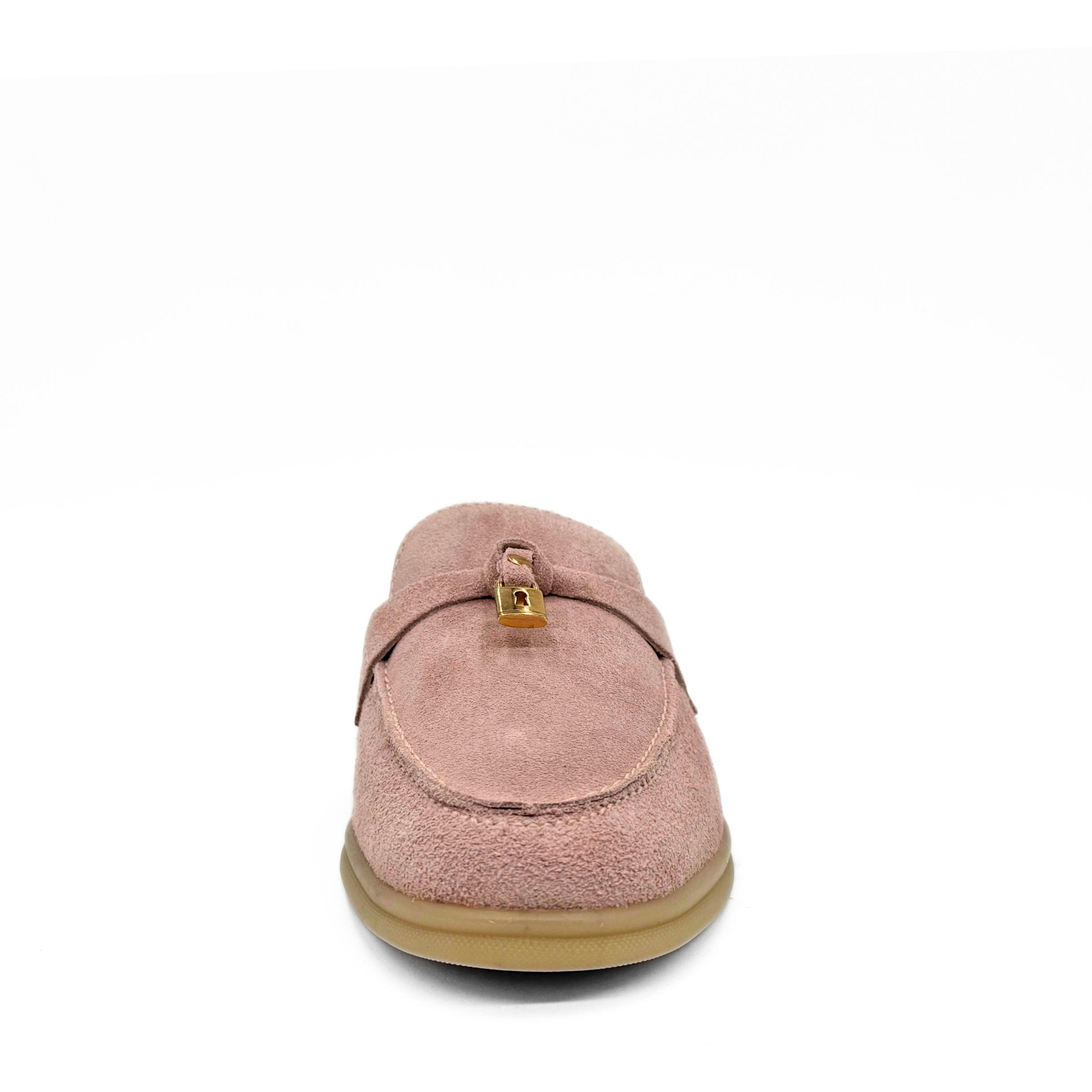 Lasso Suede Slip On Loafers Product Image