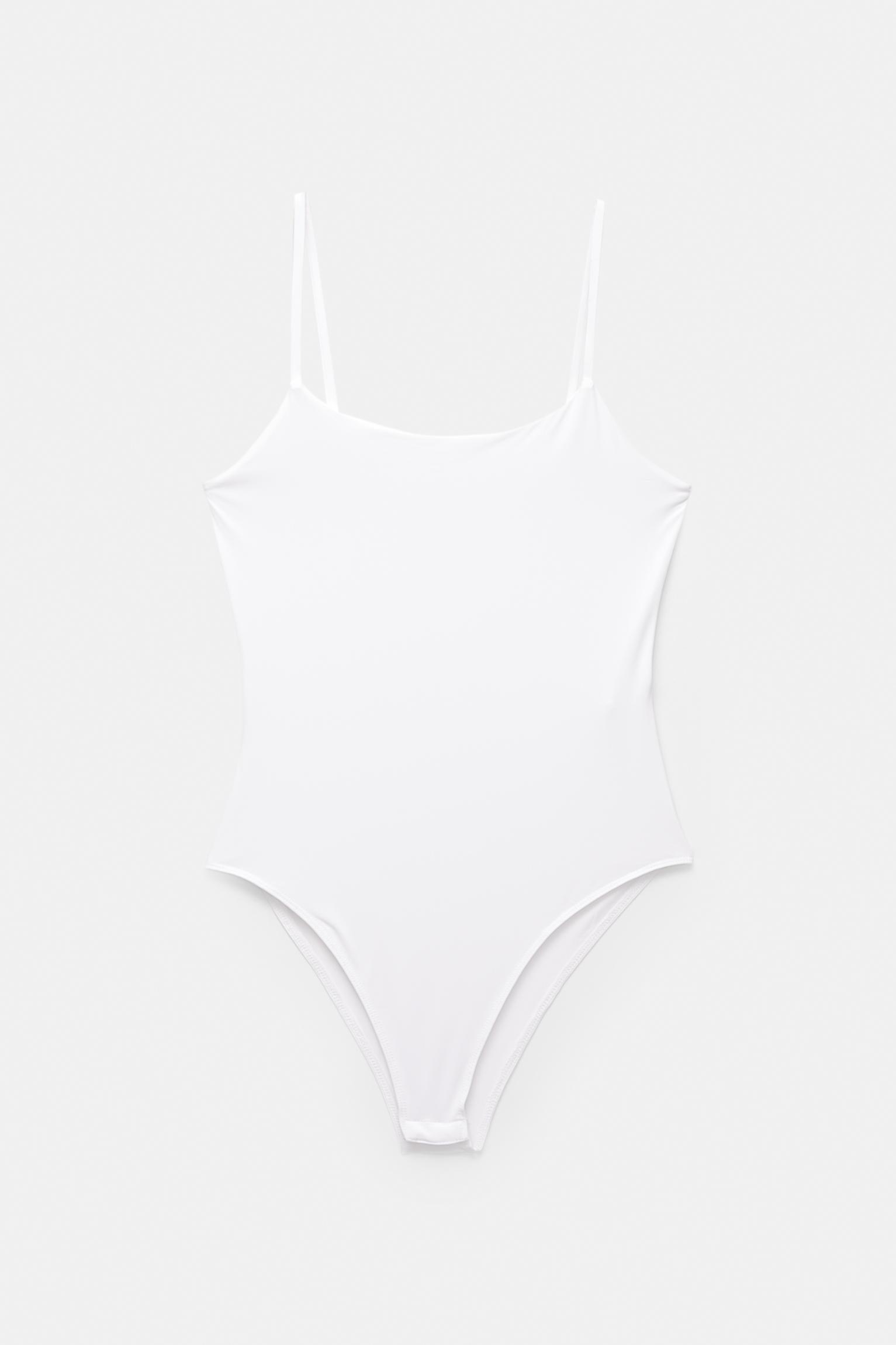 Strappy polyamide bodysuit Product Image