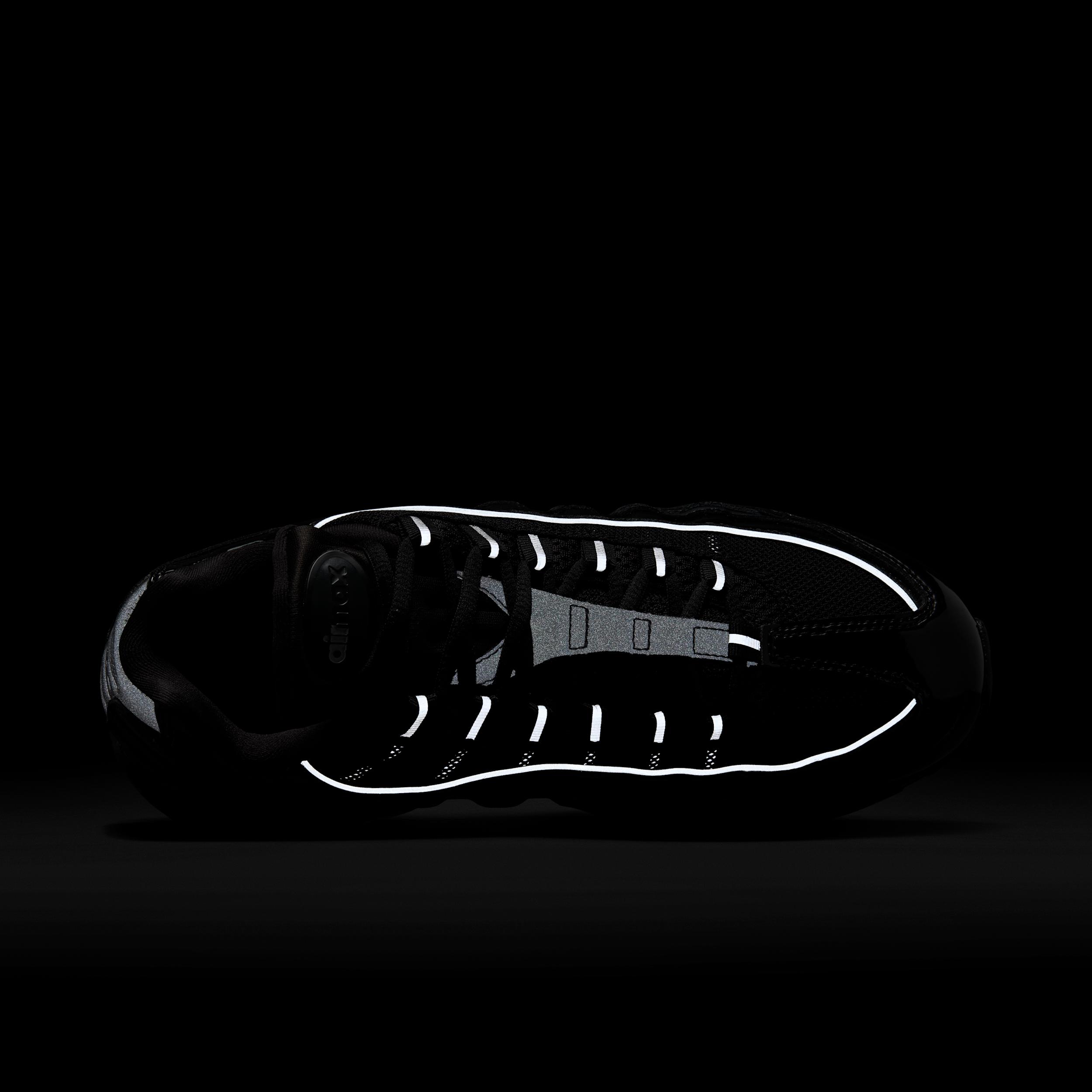 Nike Womens Air Max 95 Big Bubble Shoes with Reflective Accents | IB6397-001 Product Image