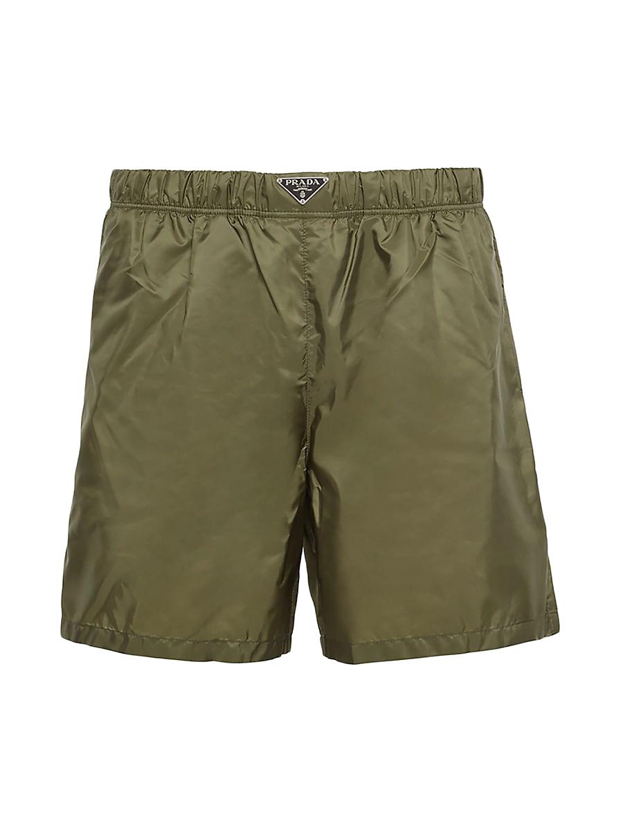 Mens Triangle Logo Swim Trunks Product Image